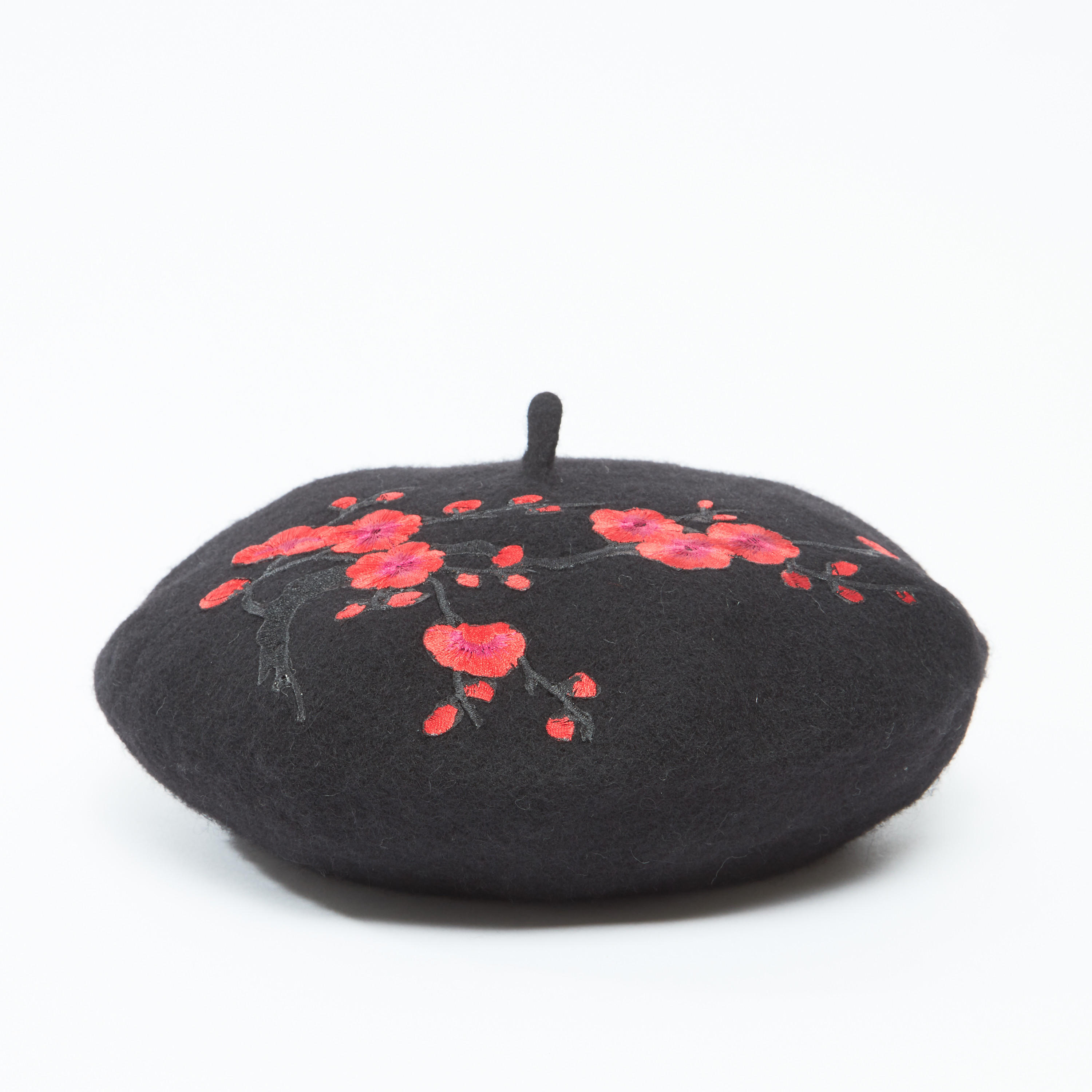 Printed Beret Hat-women-clothingaccessories-capsandhats-image-1