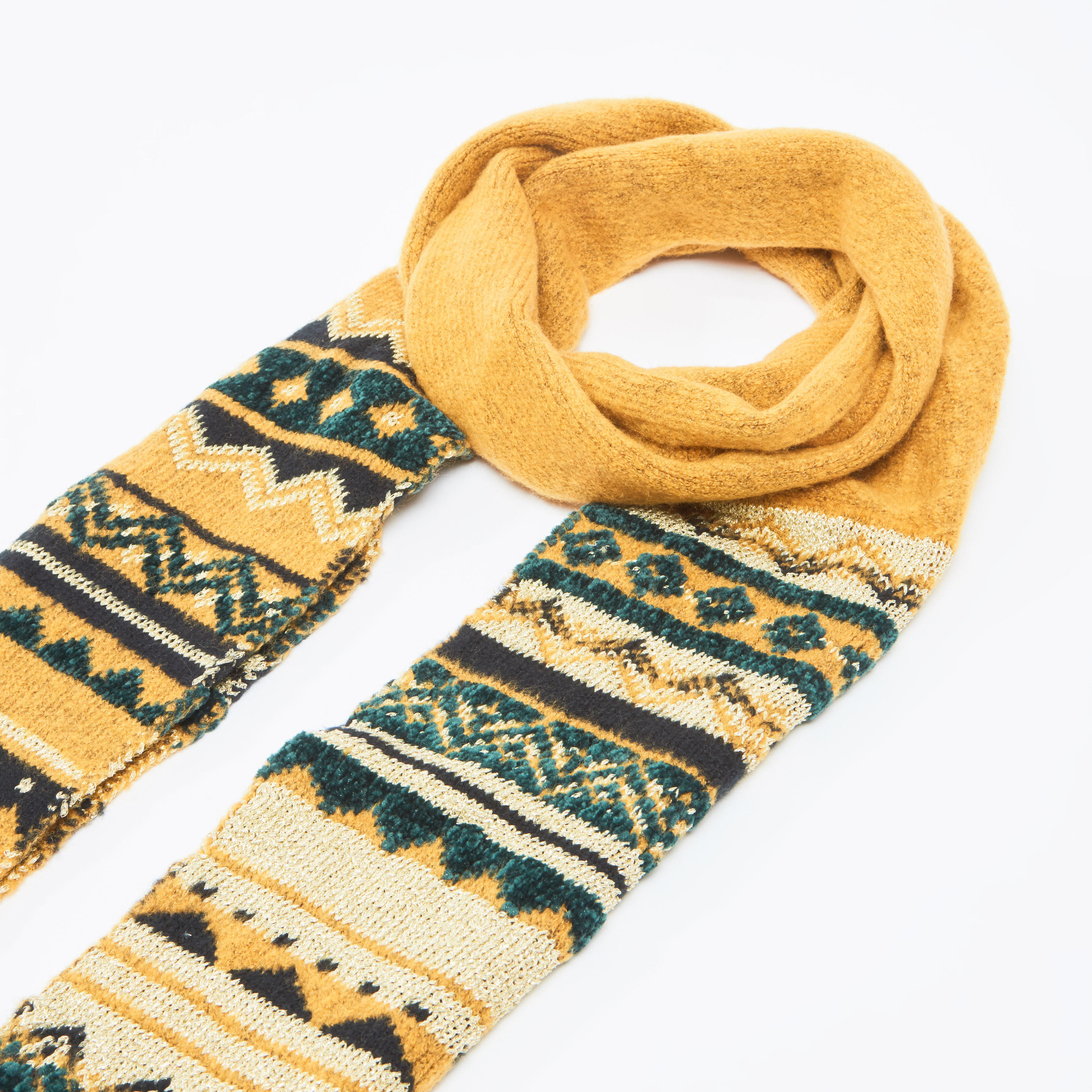 طقم أكسسوارات شتوية بارزة الملمس-3 قطع-women-clothingaccessories-scarves-image-3