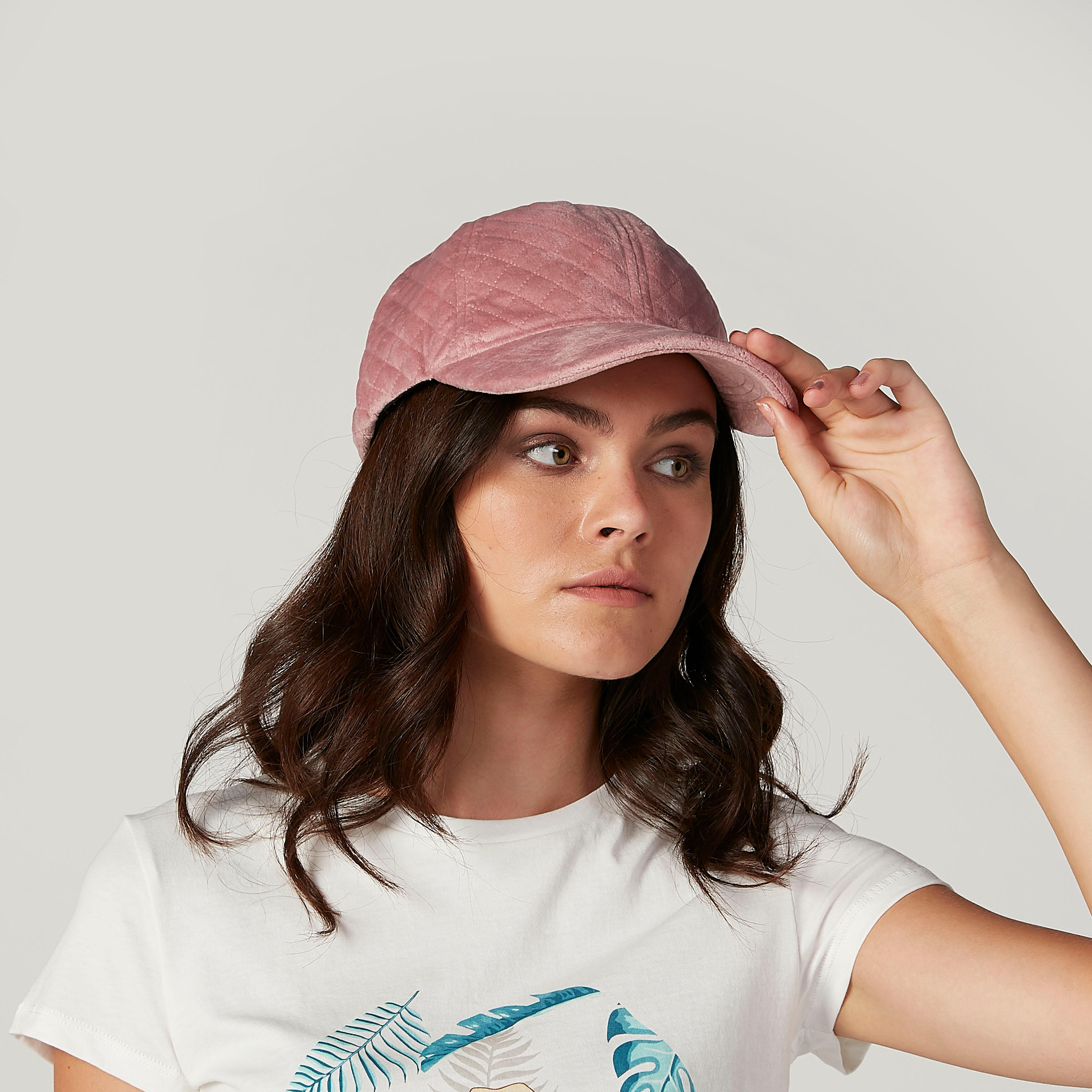 كاب بارز الملمس بشريط إغلاق-women-clothingaccessories-capsandhats-image-3