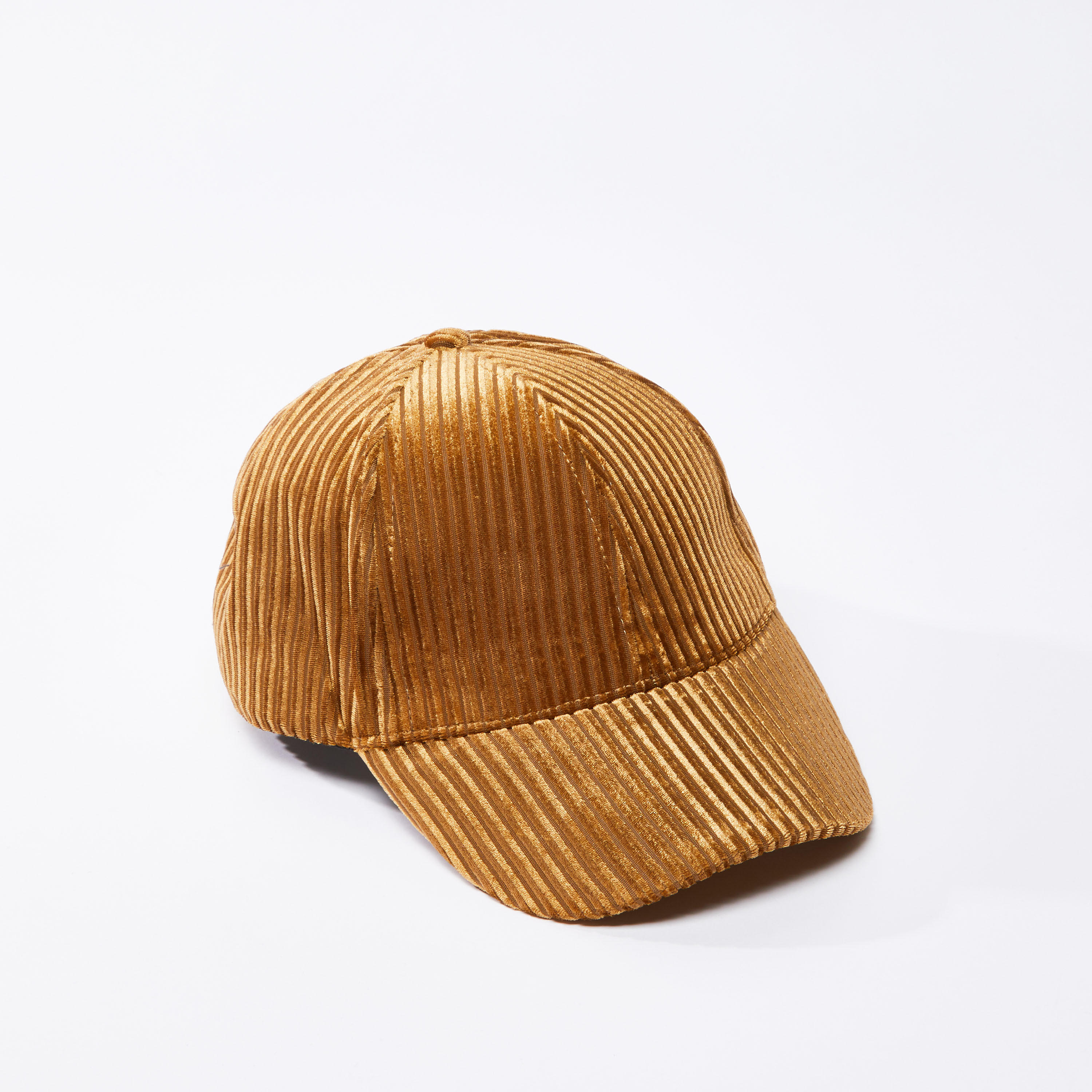 Textured Cap with Adjustable Slide Closure-women-clothingaccessories-capsandhats-image-1