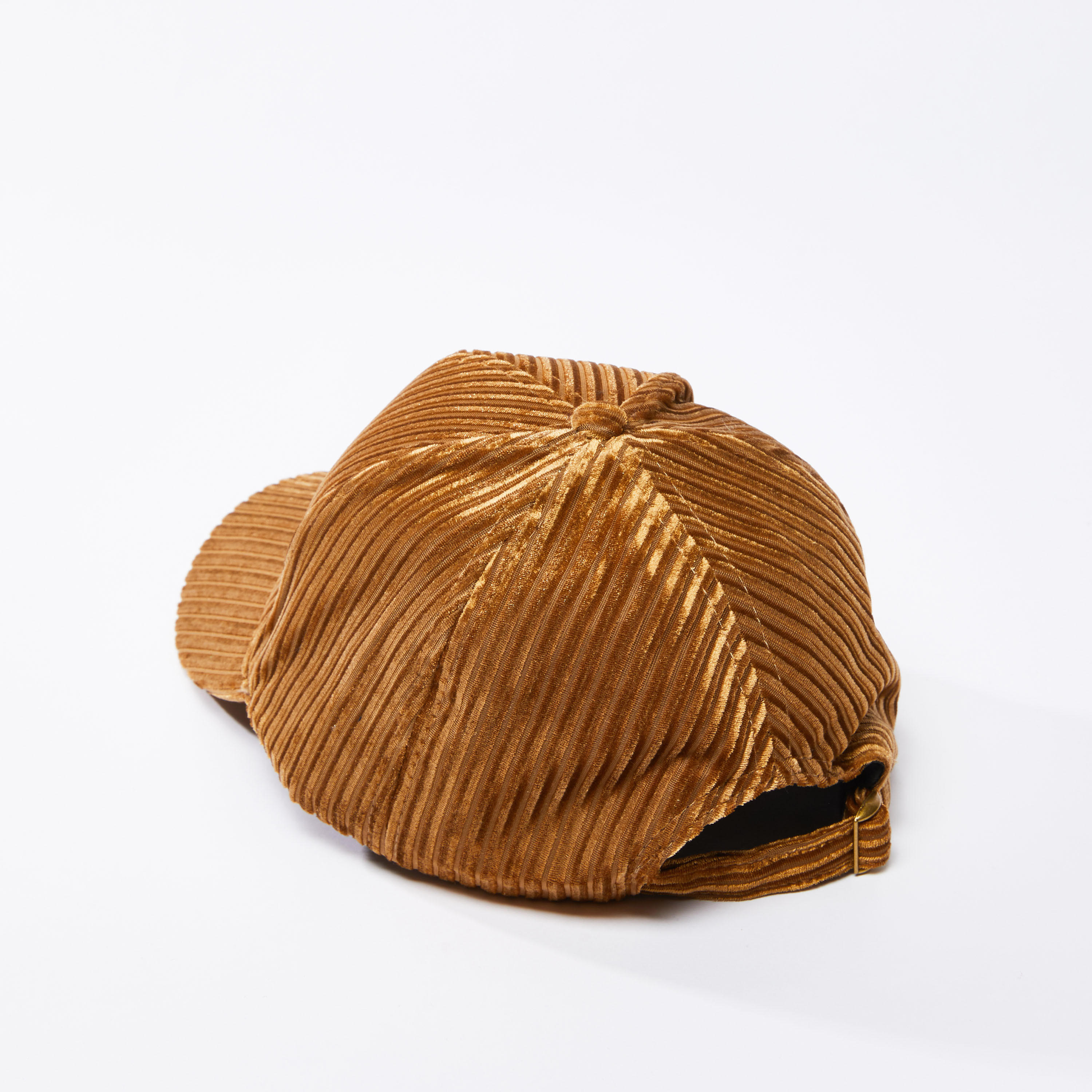 Textured Cap with Adjustable Slide Closure-women-clothingaccessories-capsandhats-image-4