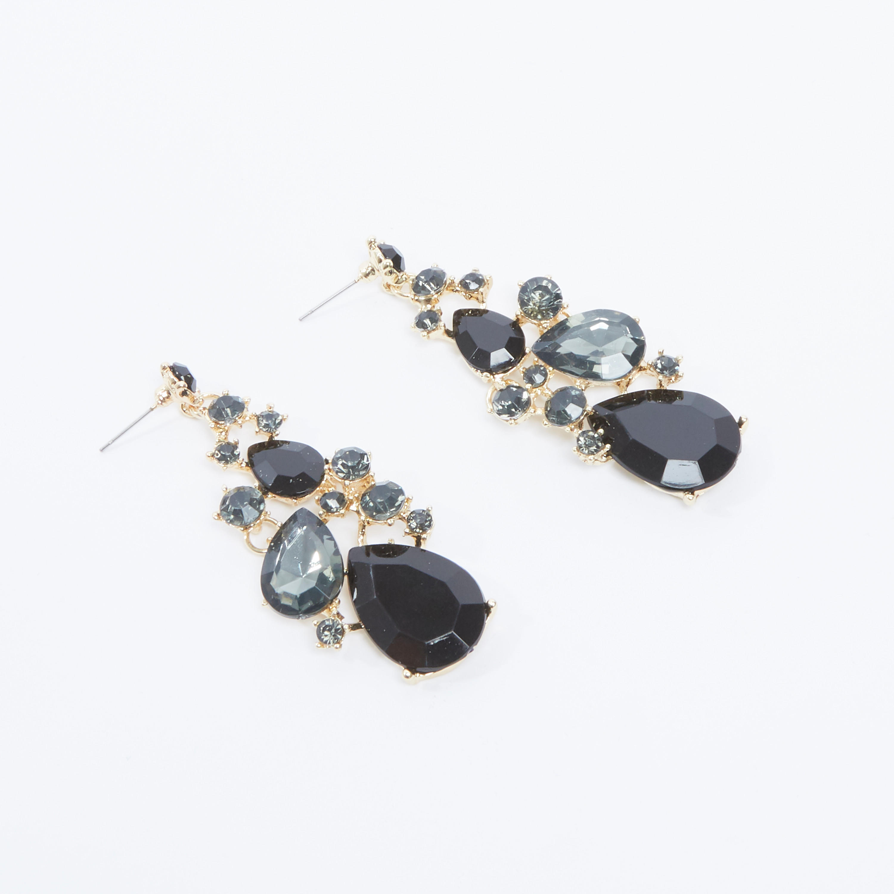 Embellished Dangling Earrings with Pushback Closure-women-watchesandjewellery-jewellery-earrings-image-1