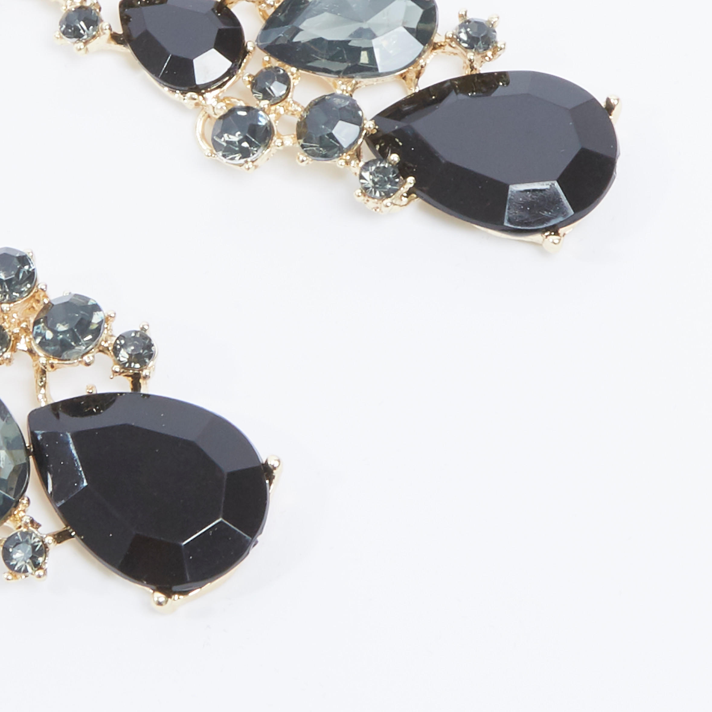 Embellished Dangling Earrings with Pushback Closure-women-watchesandjewellery-jewellery-earrings-image-3