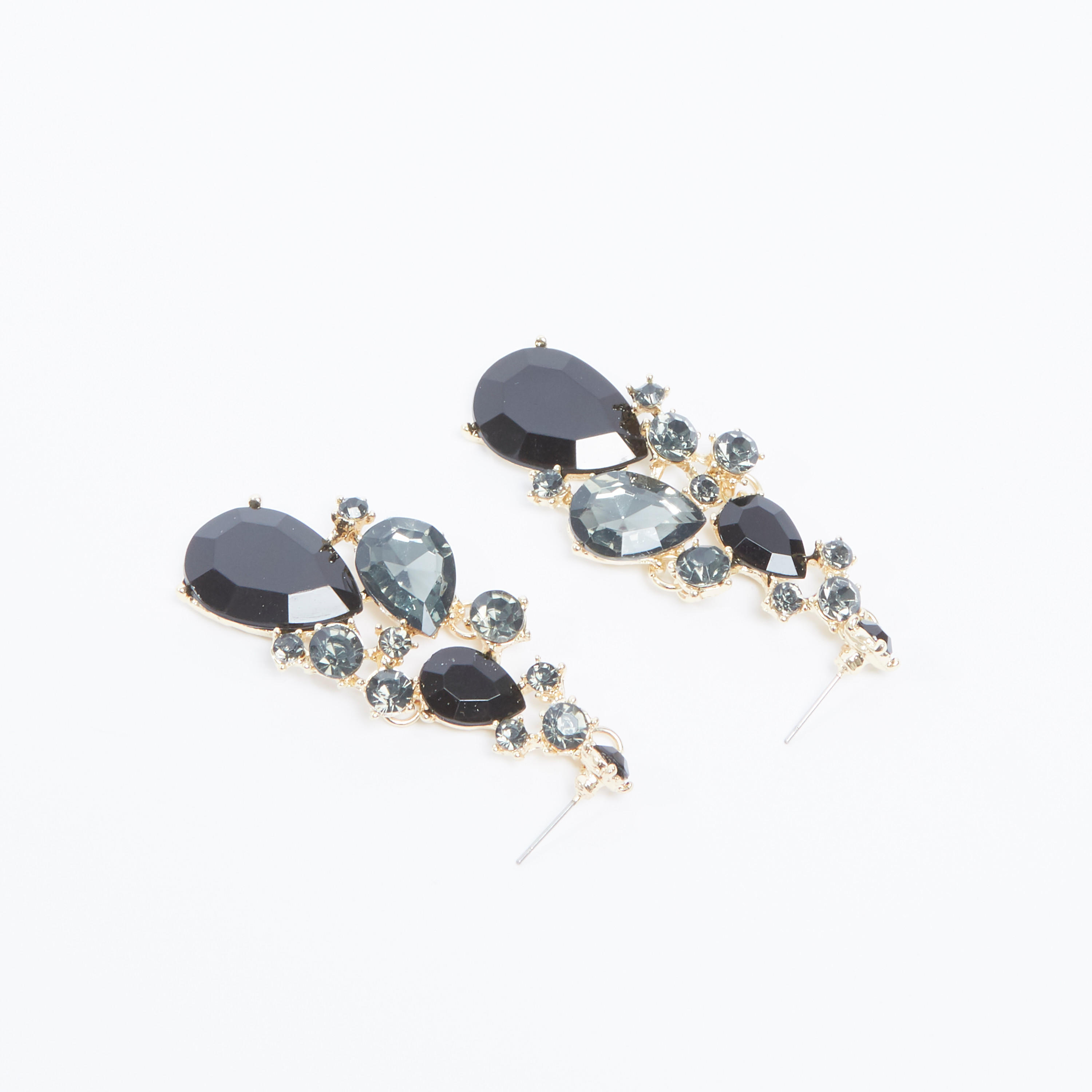 Embellished Dangling Earrings with Pushback Closure-women-watchesandjewellery-jewellery-earrings-image-4