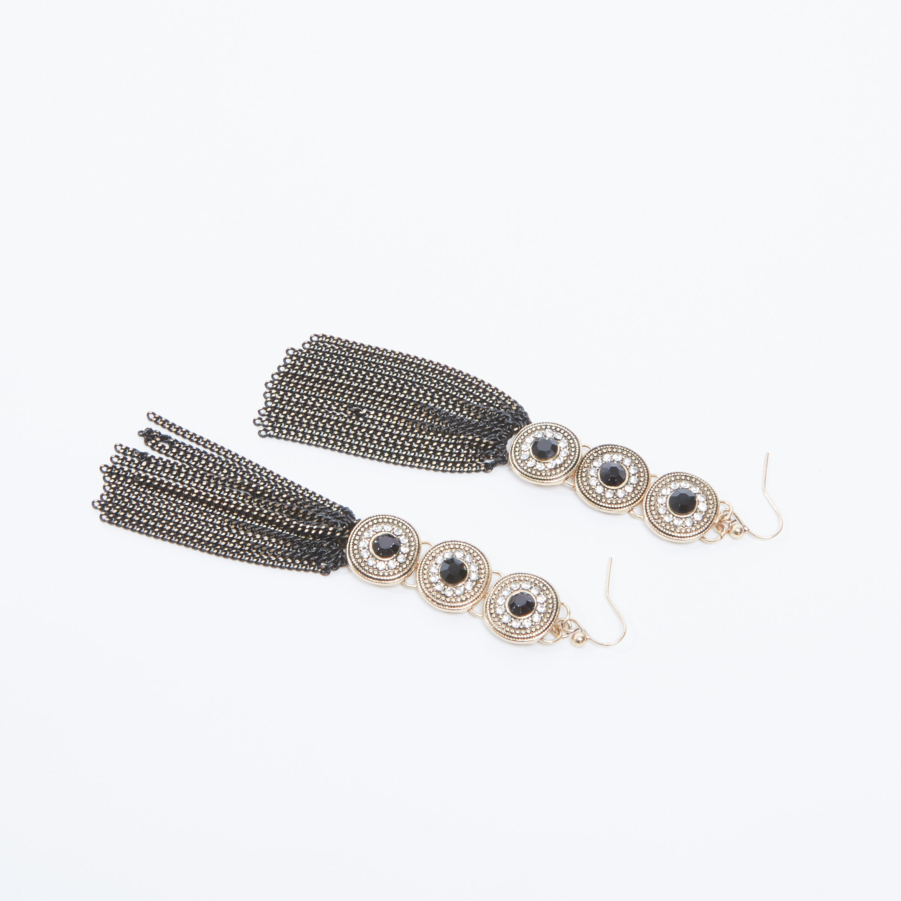 حلق مزيّن بدلاّية وخطّاف-women-watchesandjewellery-jewellery-earrings-image-1