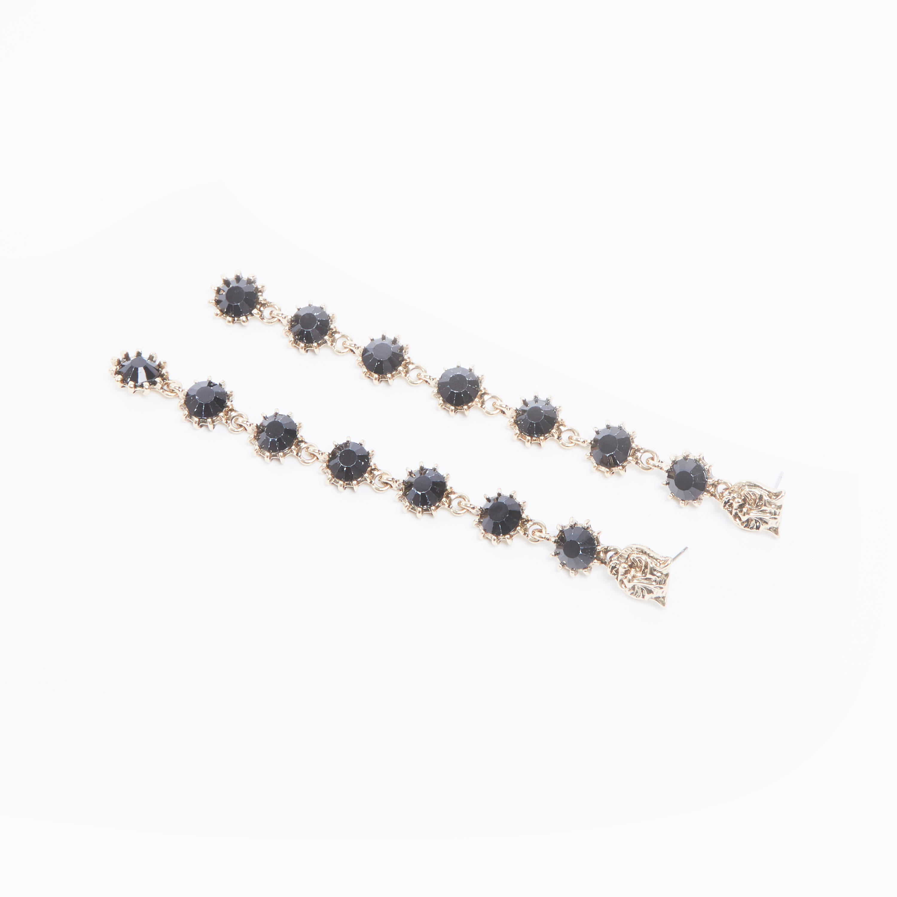 Embellished Dangling Earrings with Pushback Closure-women-watchesandjewellery-jewellery-earrings-image-4