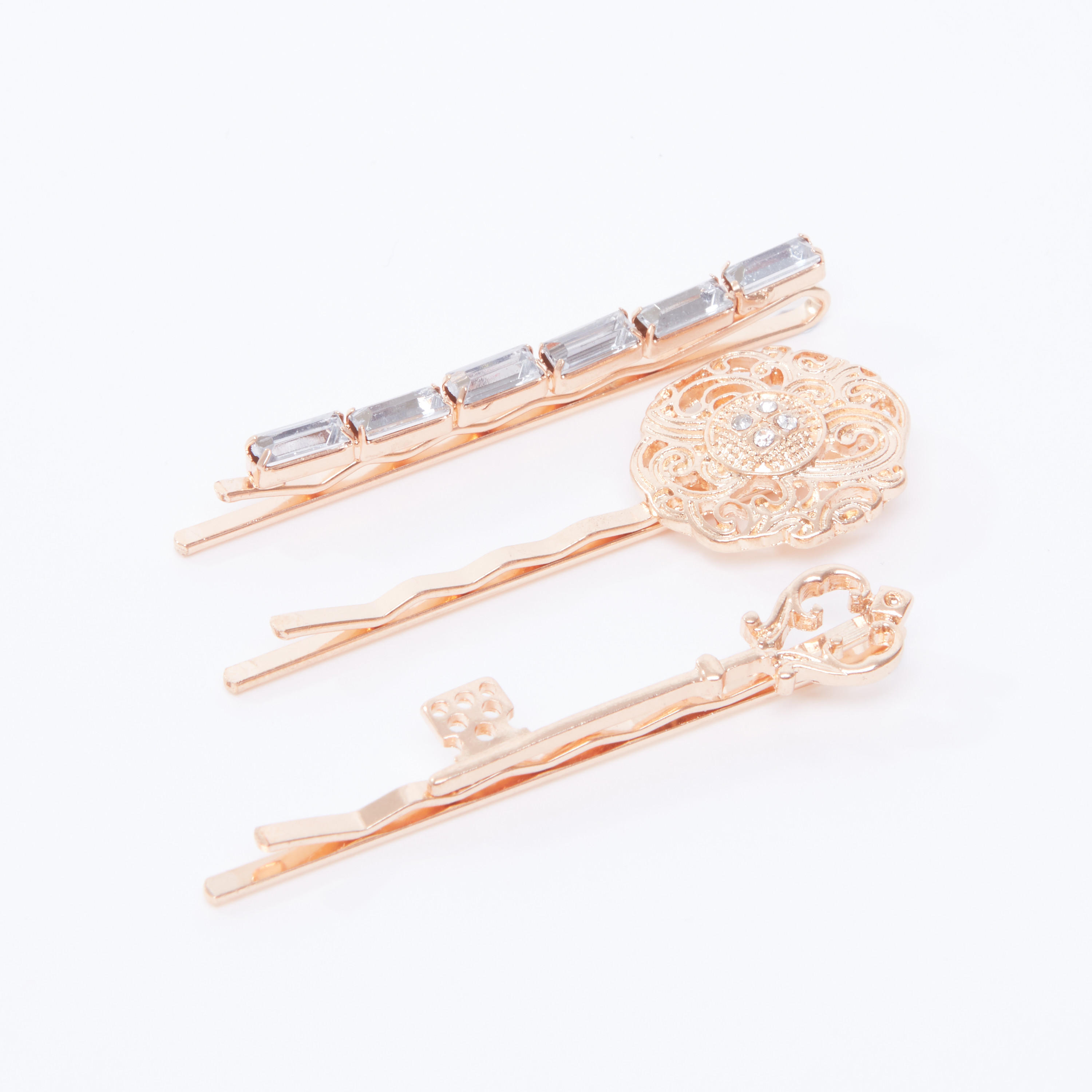 دبابيس شعر متنوعة - طقم من 3 قطع-women-hairaccessories-image-1
