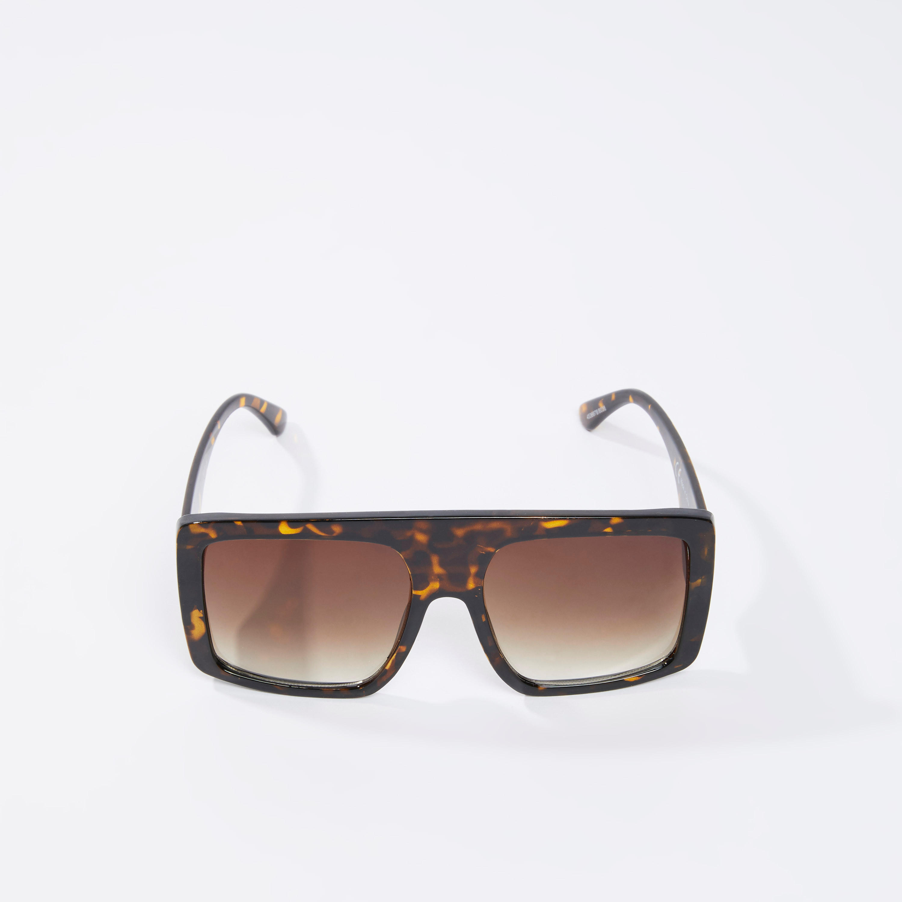 نظّارة شمسية مستطيلة بإطار كامل ووسادات للأنف وطبعات-women-sunglasses-image-3