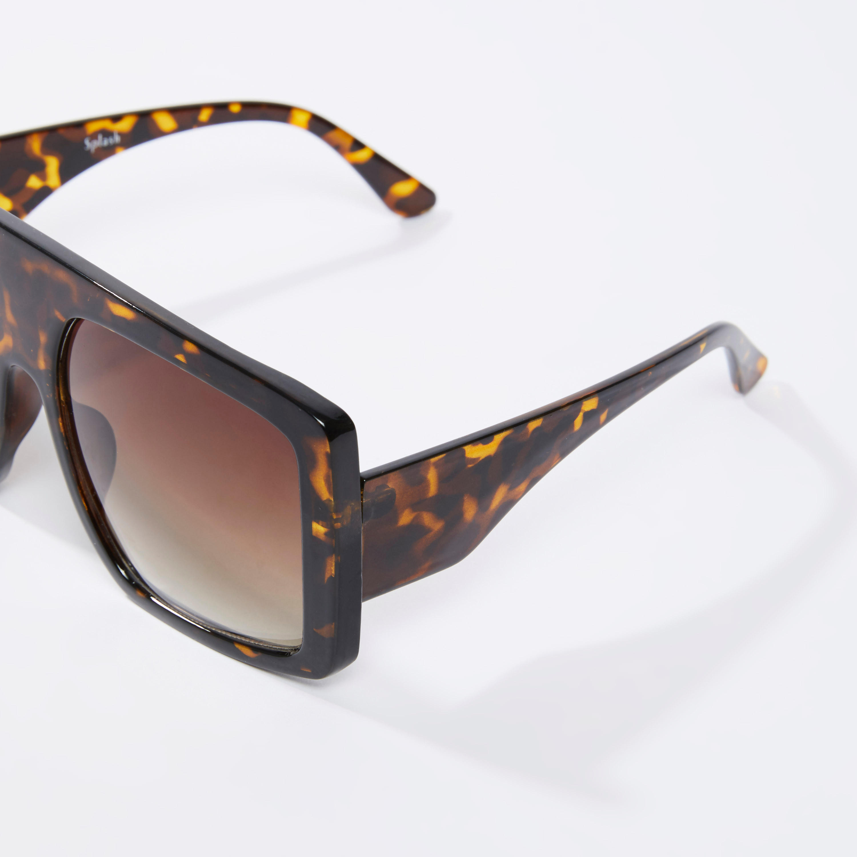 نظّارة شمسية مستطيلة بإطار كامل ووسادات للأنف وطبعات-women-sunglasses-image-2