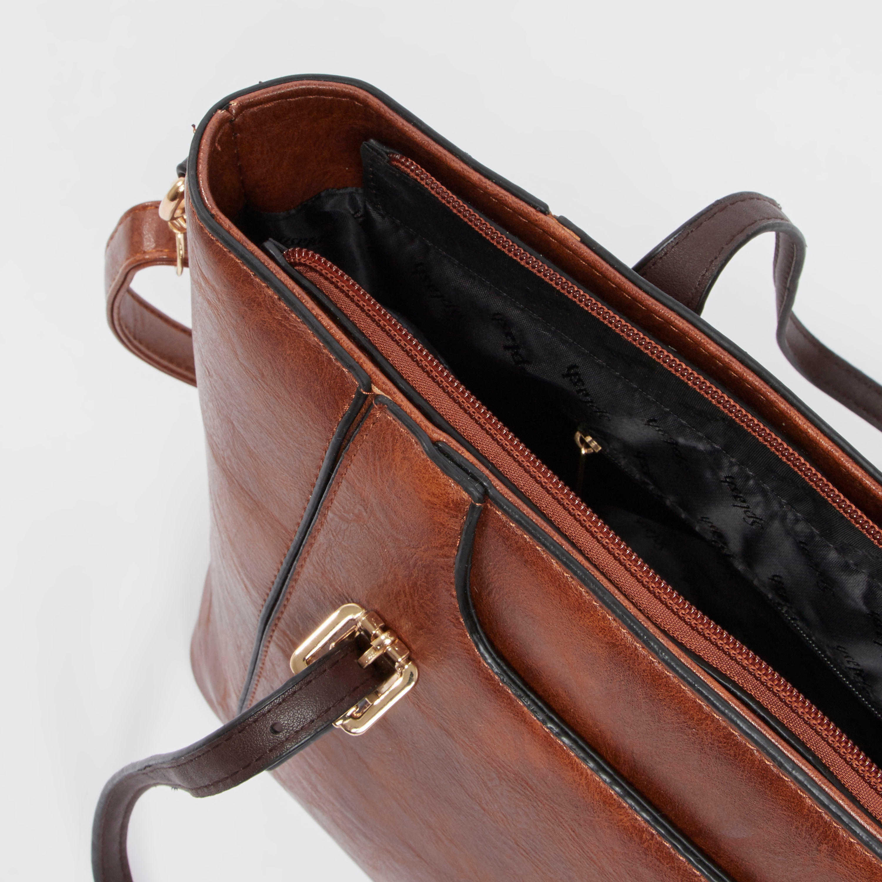 شنطة توتي بارزة الملمس بمقابض مزدوجة وحمالة قابلة للفصل-women-bagsandwallets-handbags-image-5