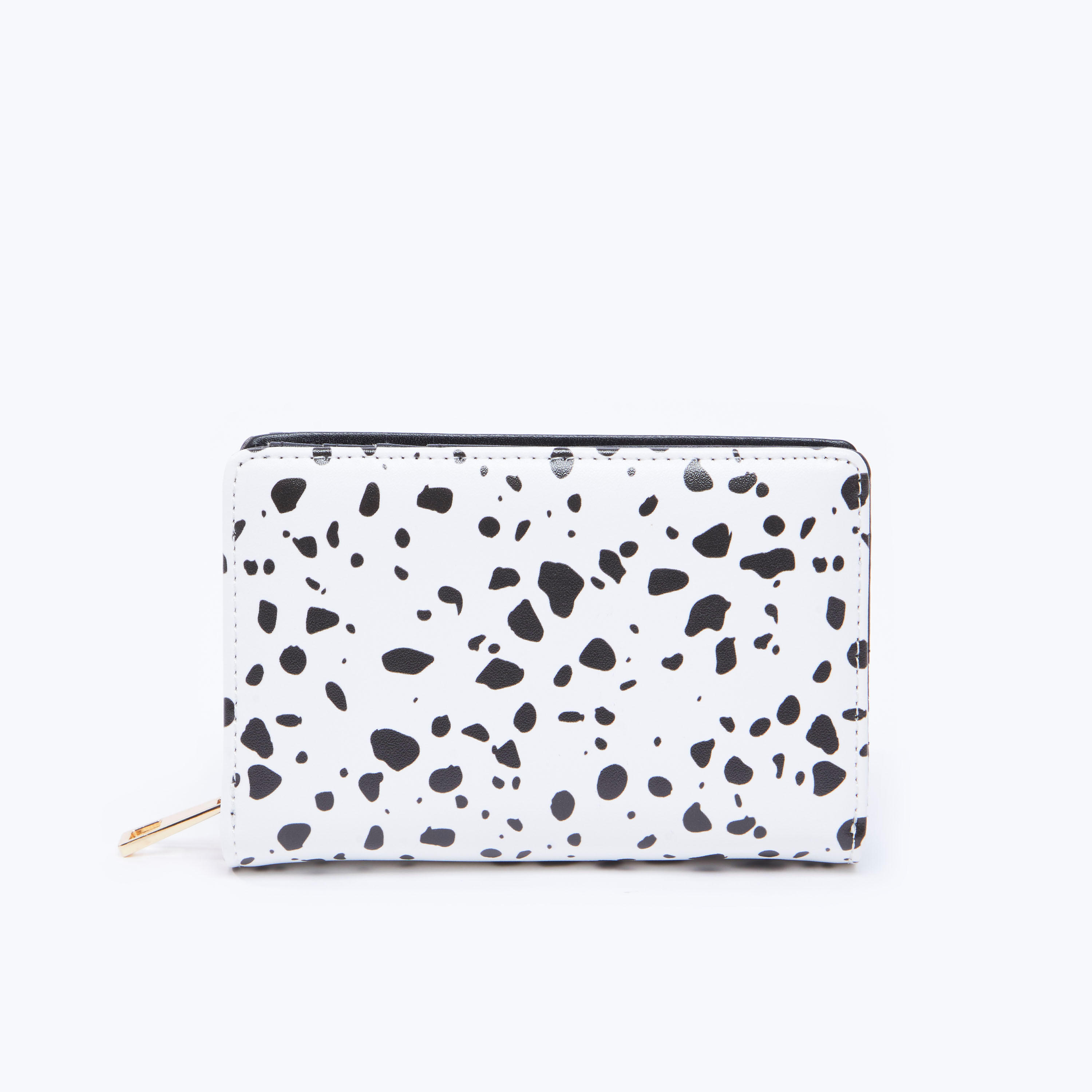 Printed Wallet with Zip Closure-women-bagsandwallets-wallets-image-1