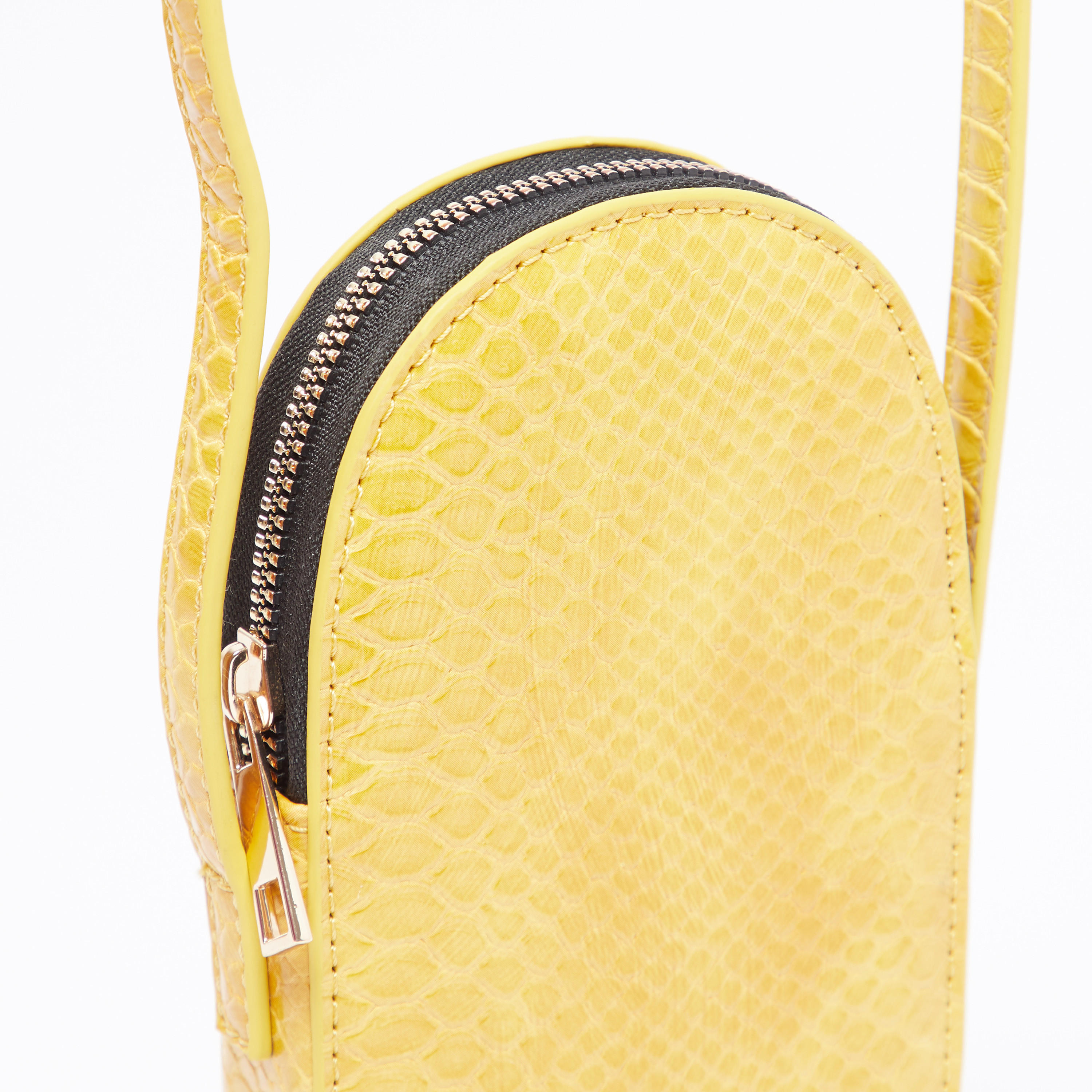 Textured Crossbody Bag with Adjustable Strap and Zip Closure-women-bagsandwallets-handbags-image-2