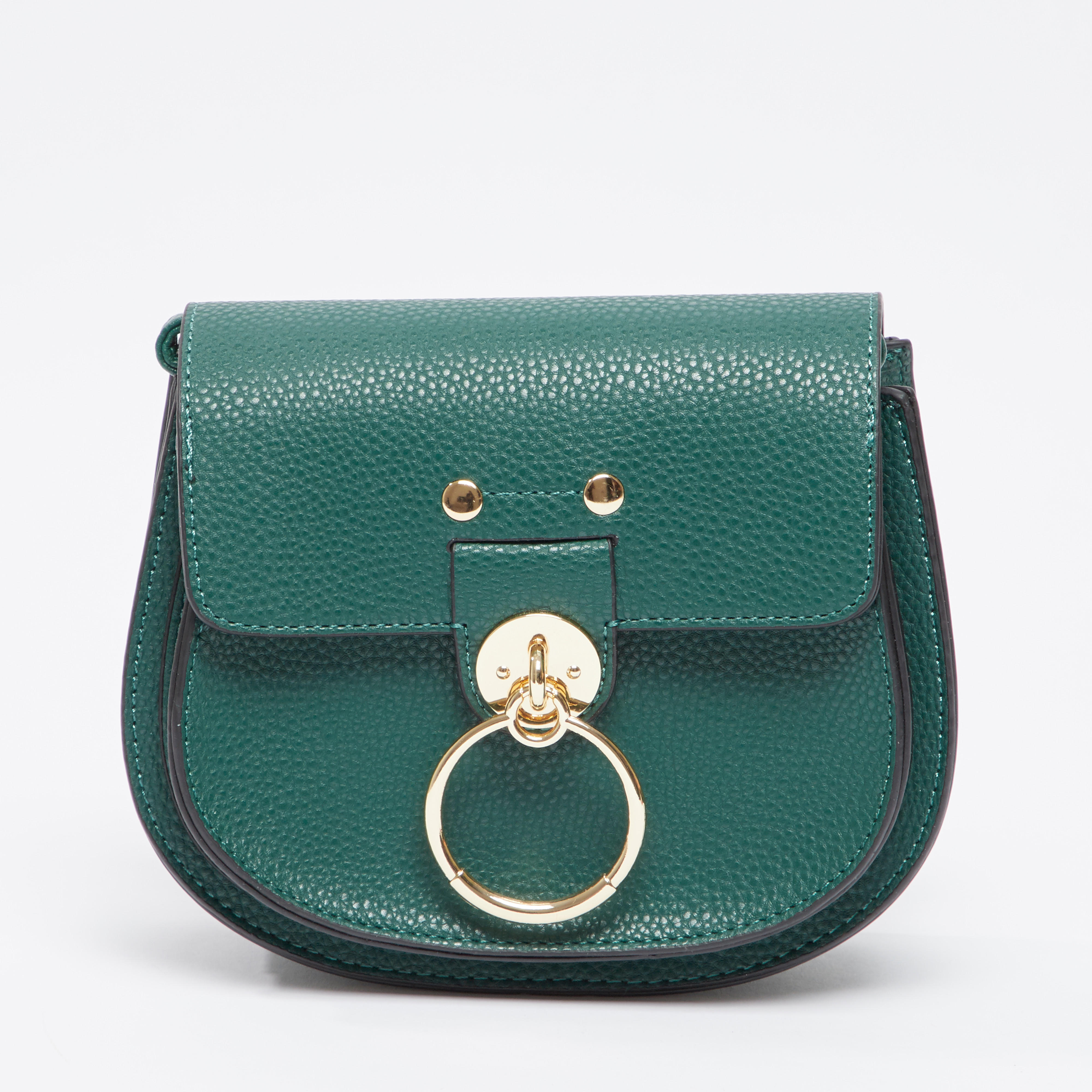 حقيبة كروس بودي بارزة الملمس بحزام قابل للتعديل-women-bagsandwallets-handbags-image-5