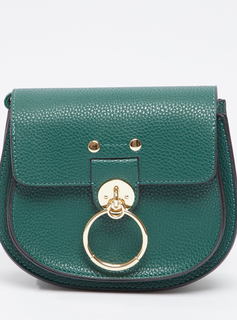حقيبة كروس بودي بارزة الملمس بحزام قابل للتعديل-women-bagsandwallets-handbags-image-5