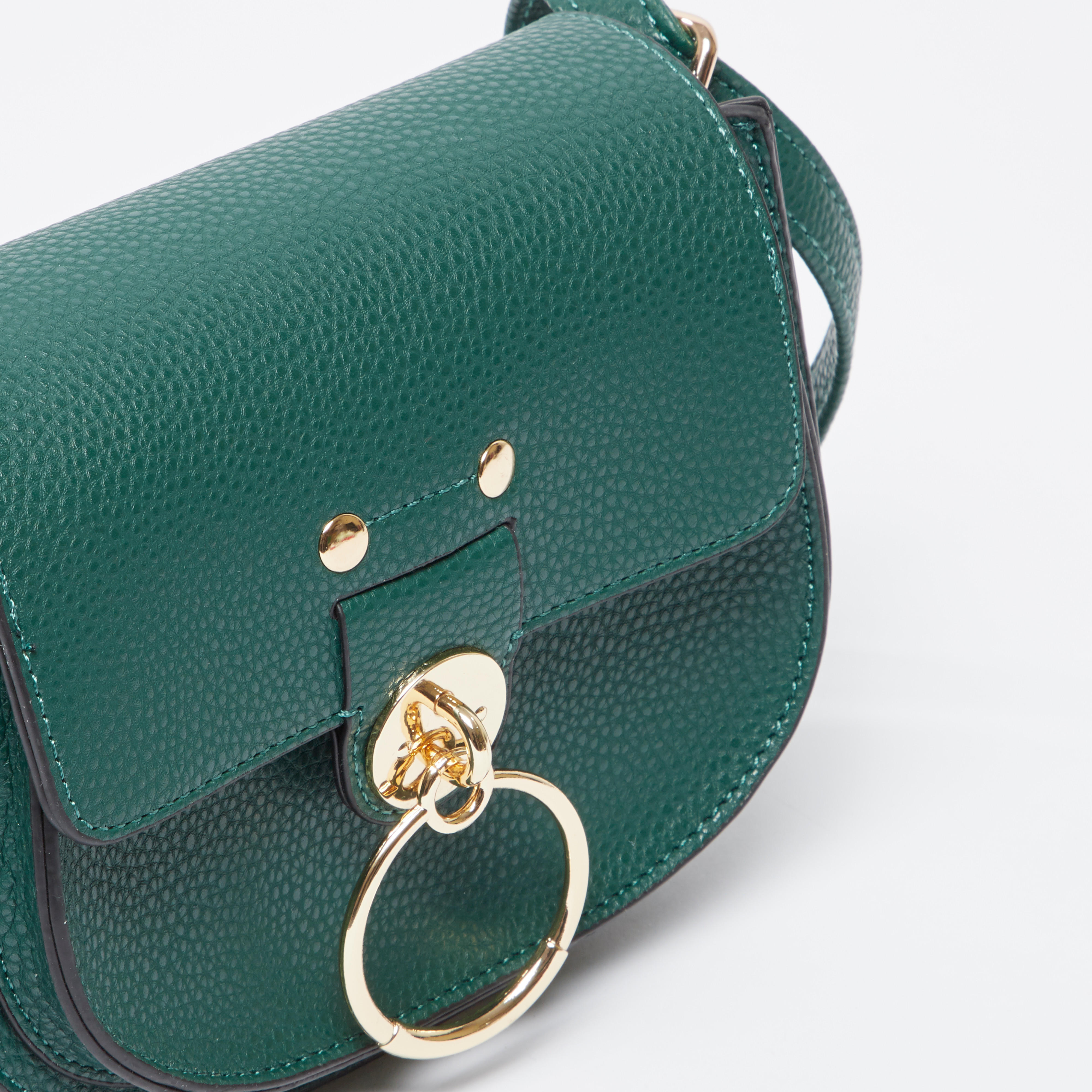 حقيبة كروس بودي بارزة الملمس بحزام قابل للتعديل-women-bagsandwallets-handbags-image-2