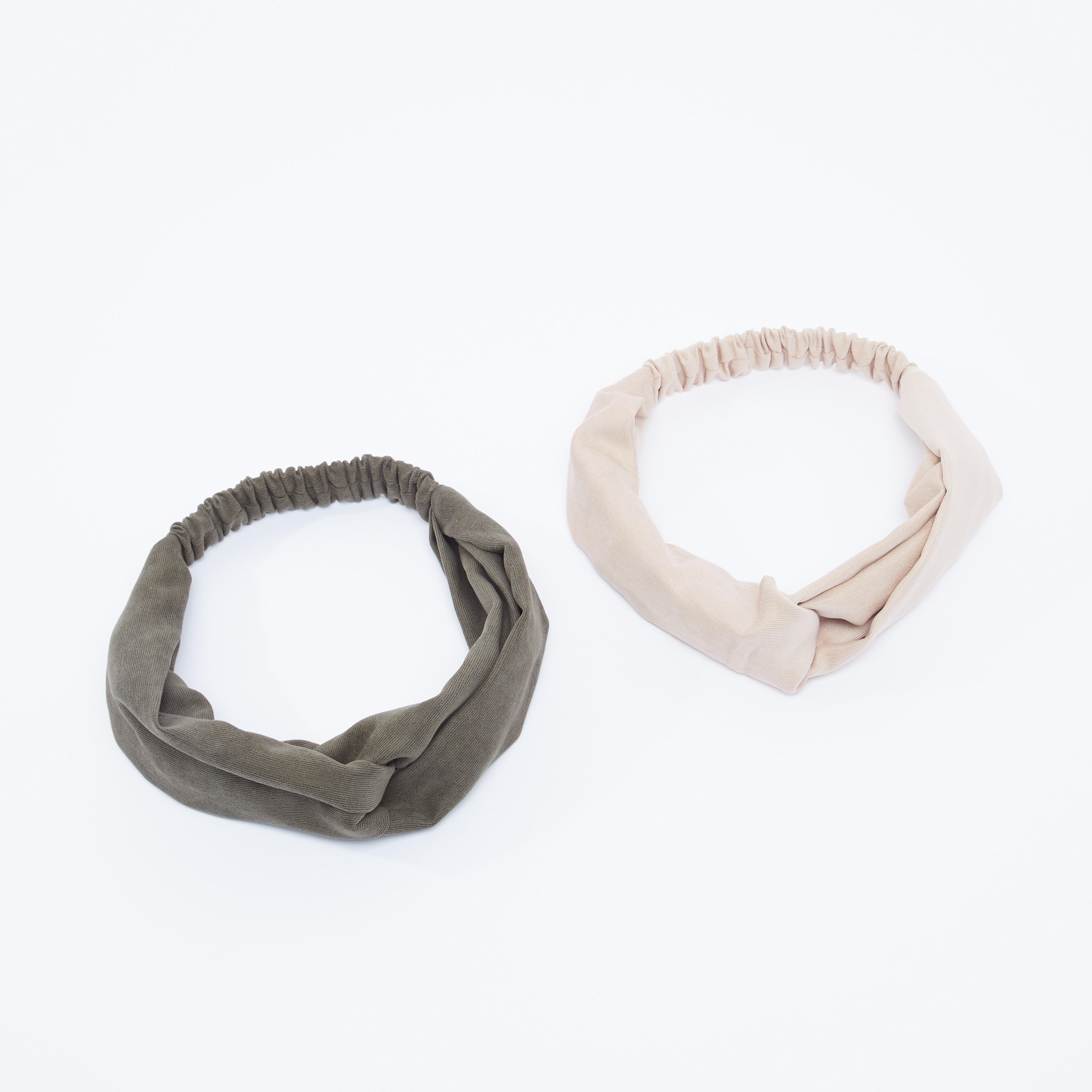 شريطة رأس بارزة الملمس بعقدة - طقم من قطعتين-women-hairaccessories-image-3