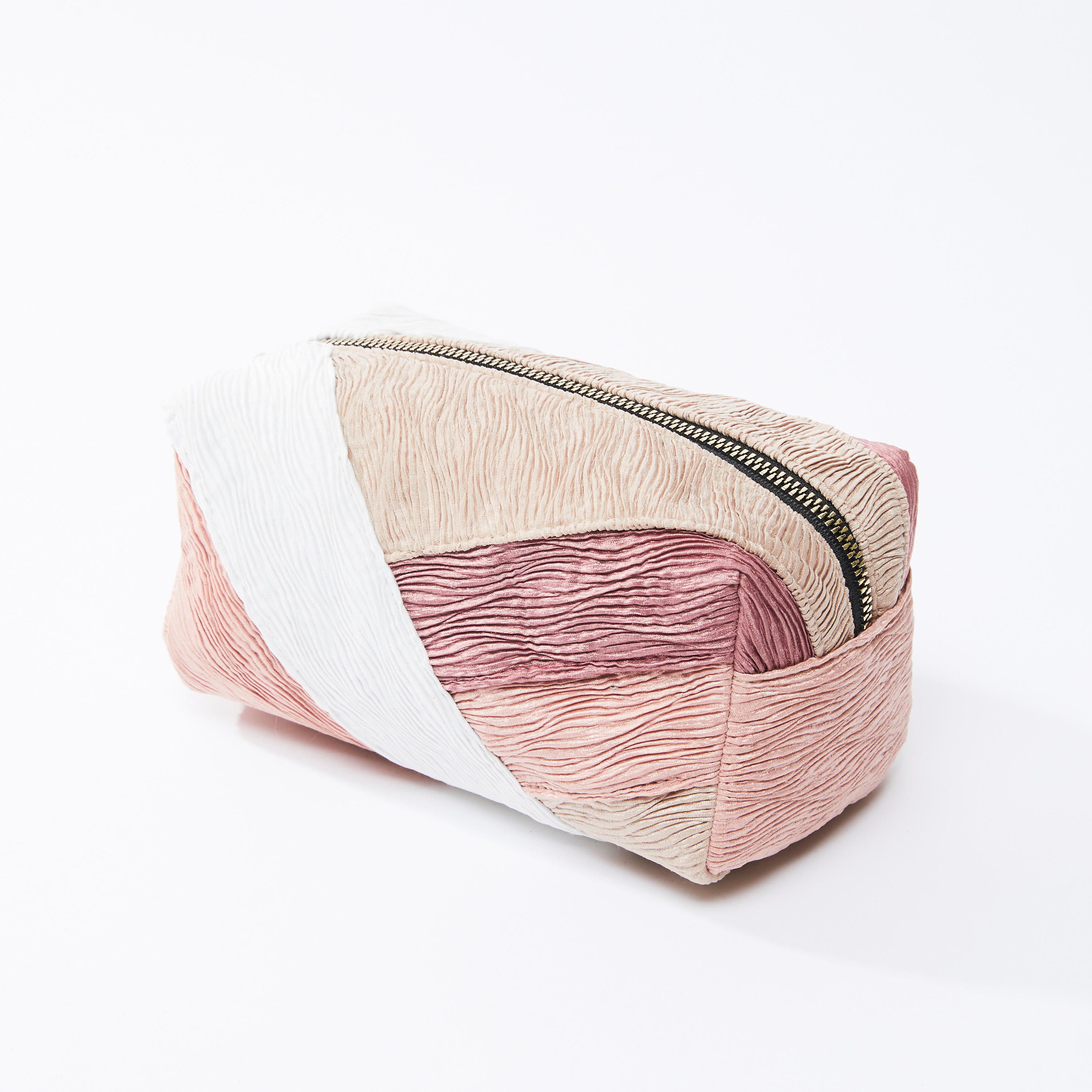 Textured Rectangular Pouch with Zip Closure-women-bagsandwallets-wallets-image-2