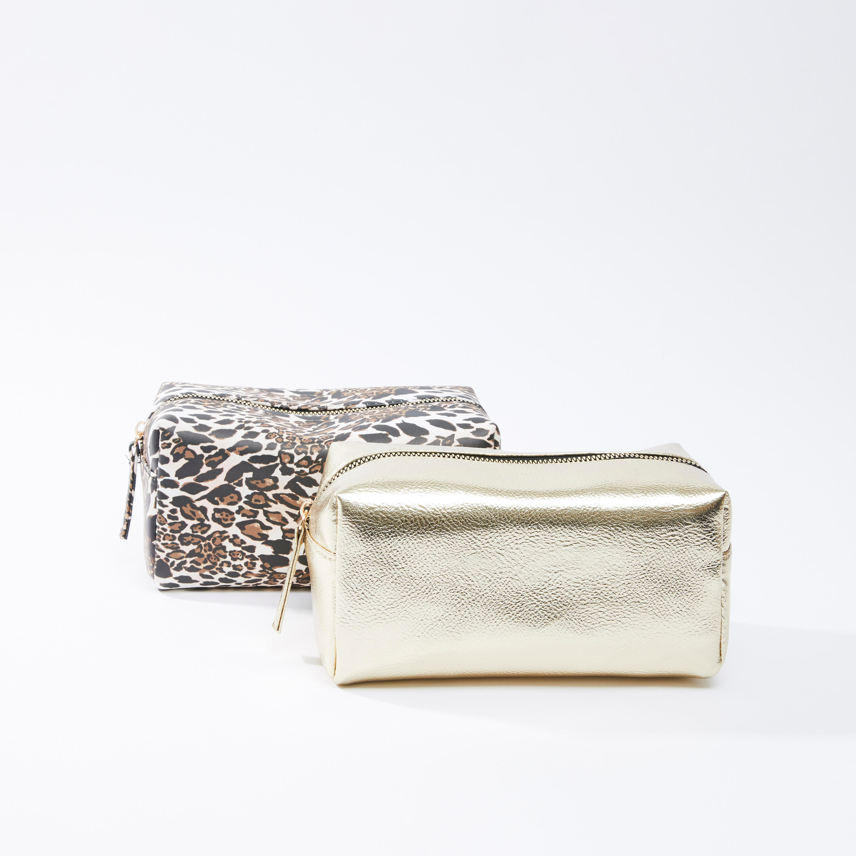 طقم حقائب صغيرة بطبعات حيوانات وسحّاب إغلاق - 3 قطع-women-bagsandwallets-wallets-image-3