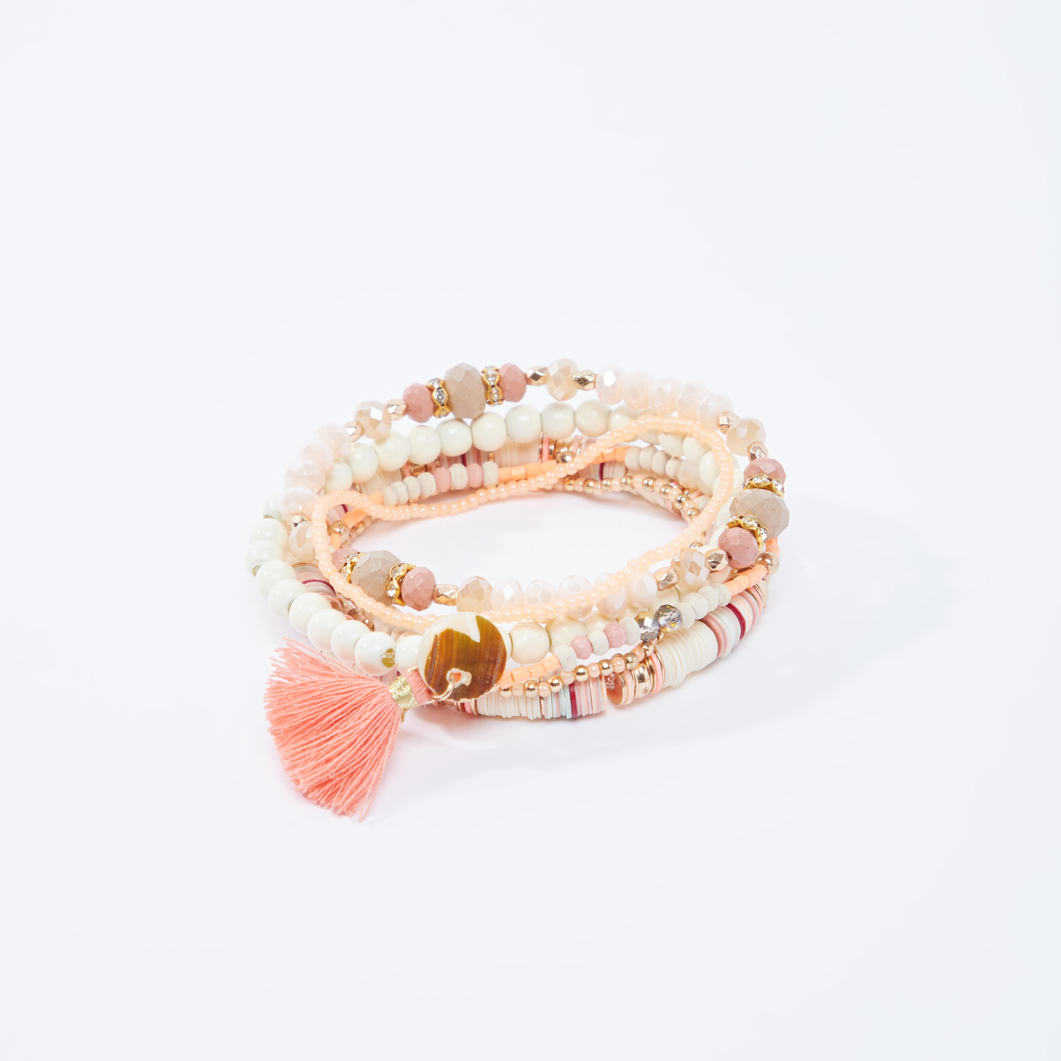 اساور مزينة - طقم من 6 قطع-women-watchesandjewellery-jewellery-banglesandbracelets-image-1