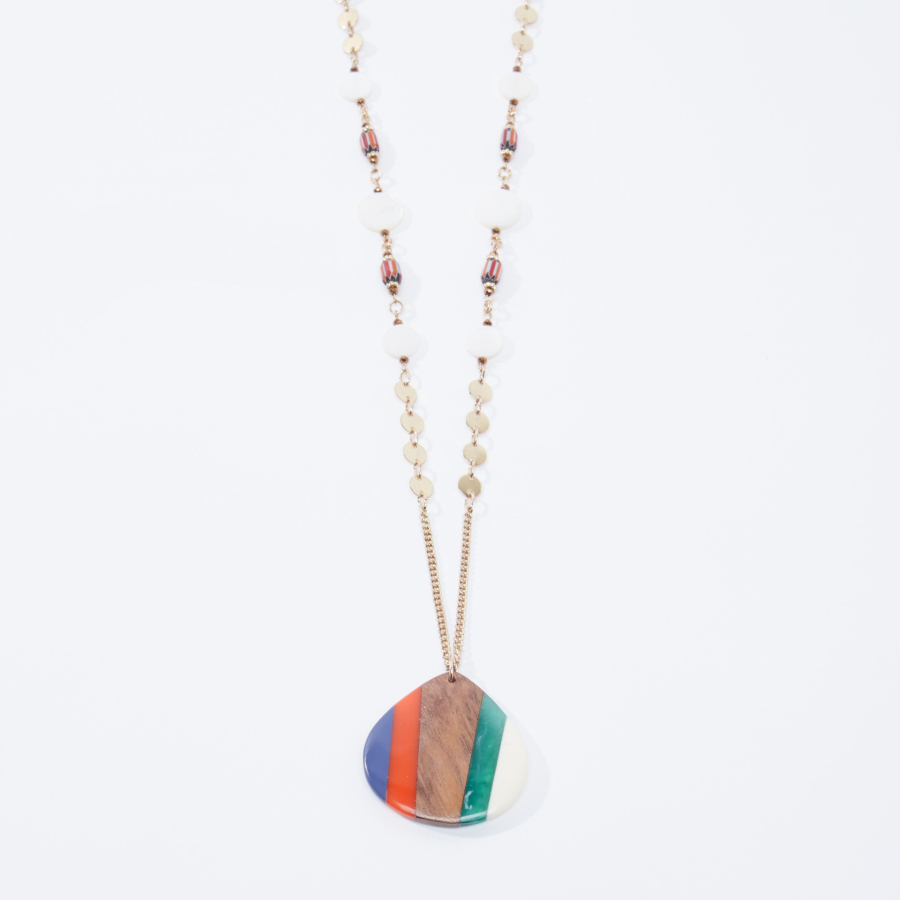 قلادة بزينة متدليّة مزخرفة-women-watchesandjewellery-jewellery-necklacesandpendants-image-1