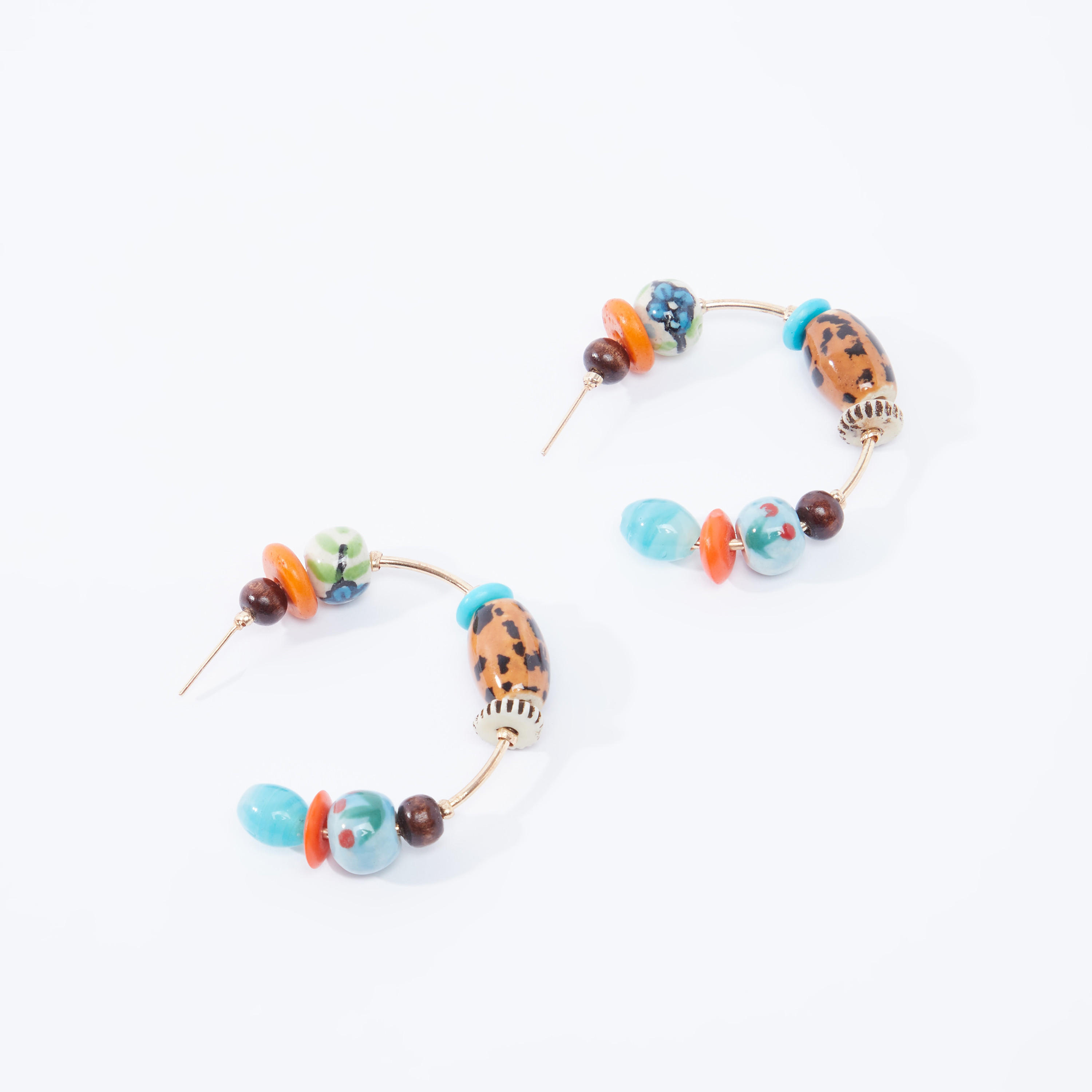 حلقان مرصعة ومكبس إغلاق-women-watchesandjewellery-jewellery-earrings-image-1
