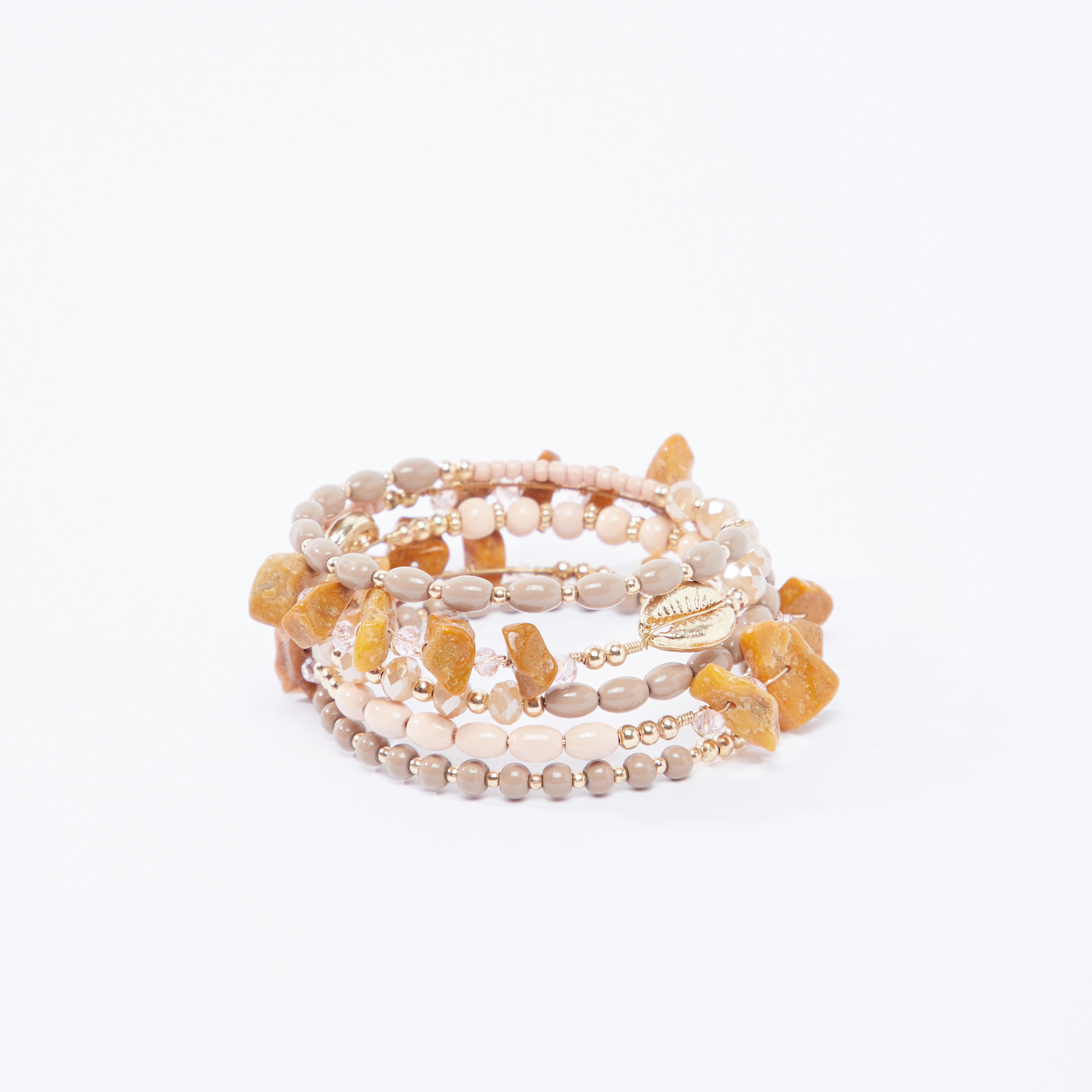 اساور مزينة - طقم من 5 قطع-women-watchesandjewellery-jewellery-banglesandbracelets-image-1