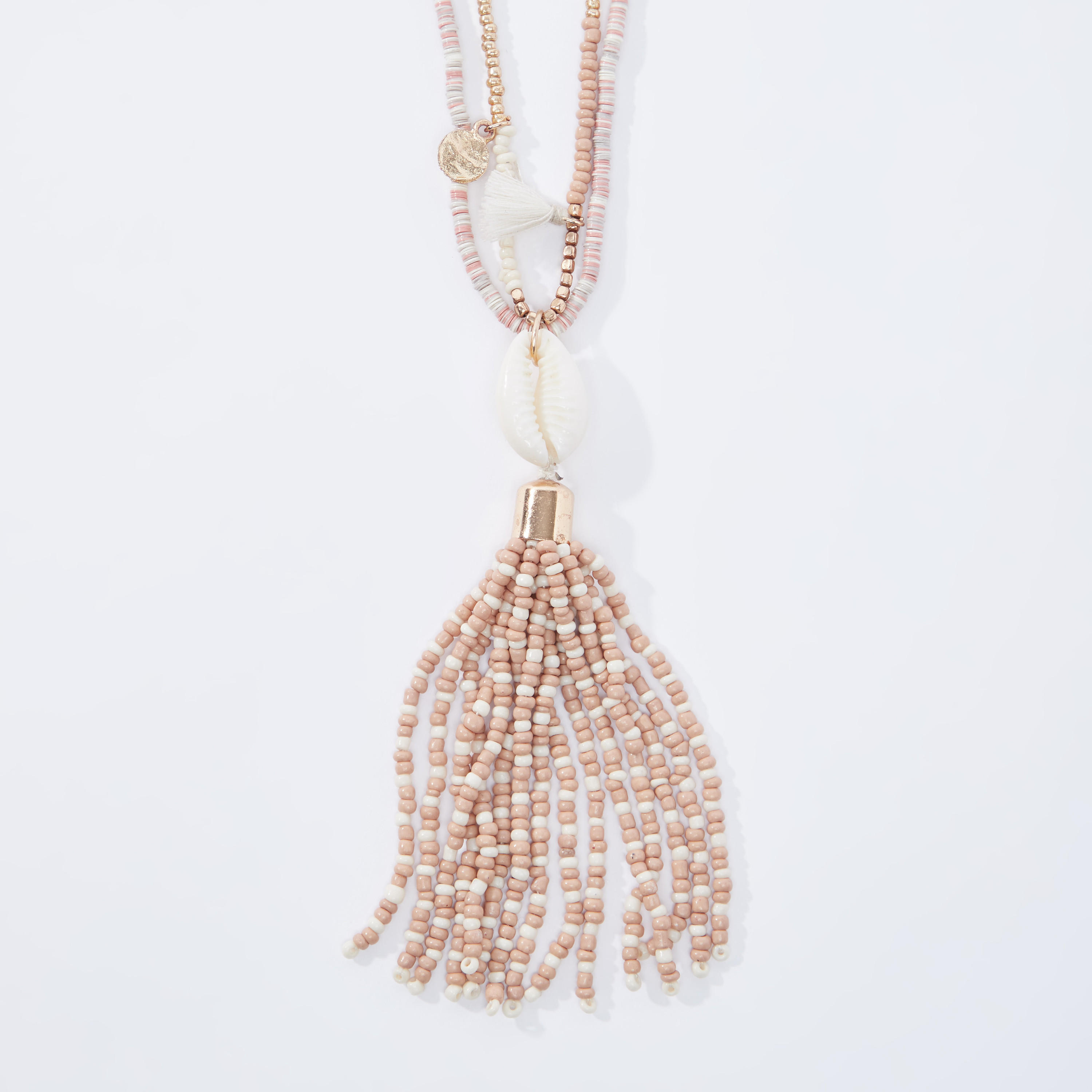 قلادة مزينة بالخرز ومشبك للإغلاق-women-watchesandjewellery-jewellery-necklacesandpendants-image-3