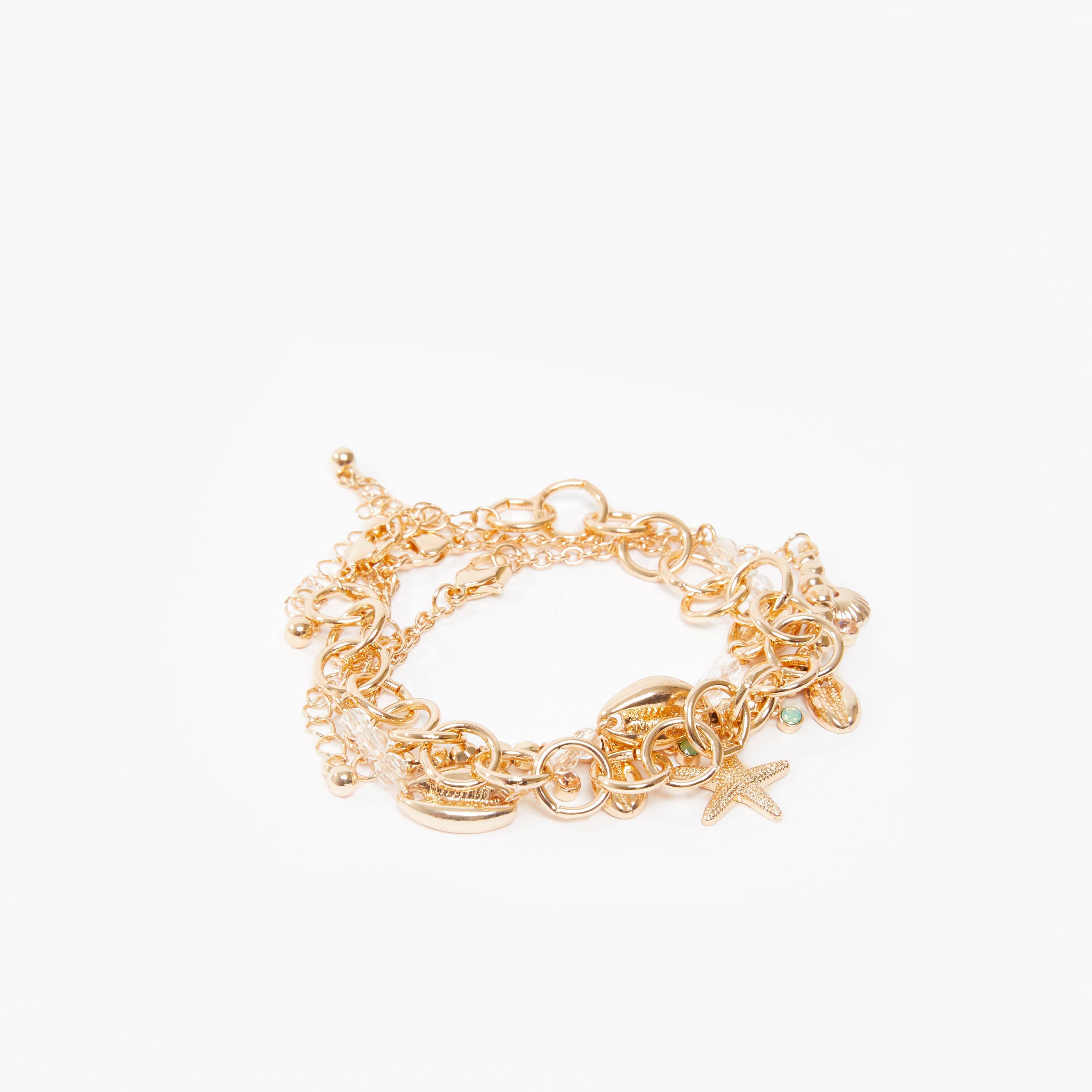 Set of 3 - Embellished Bracelet with Lobster Clasp-women-watchesandjewellery-jewellery-banglesandbracelets-image-1