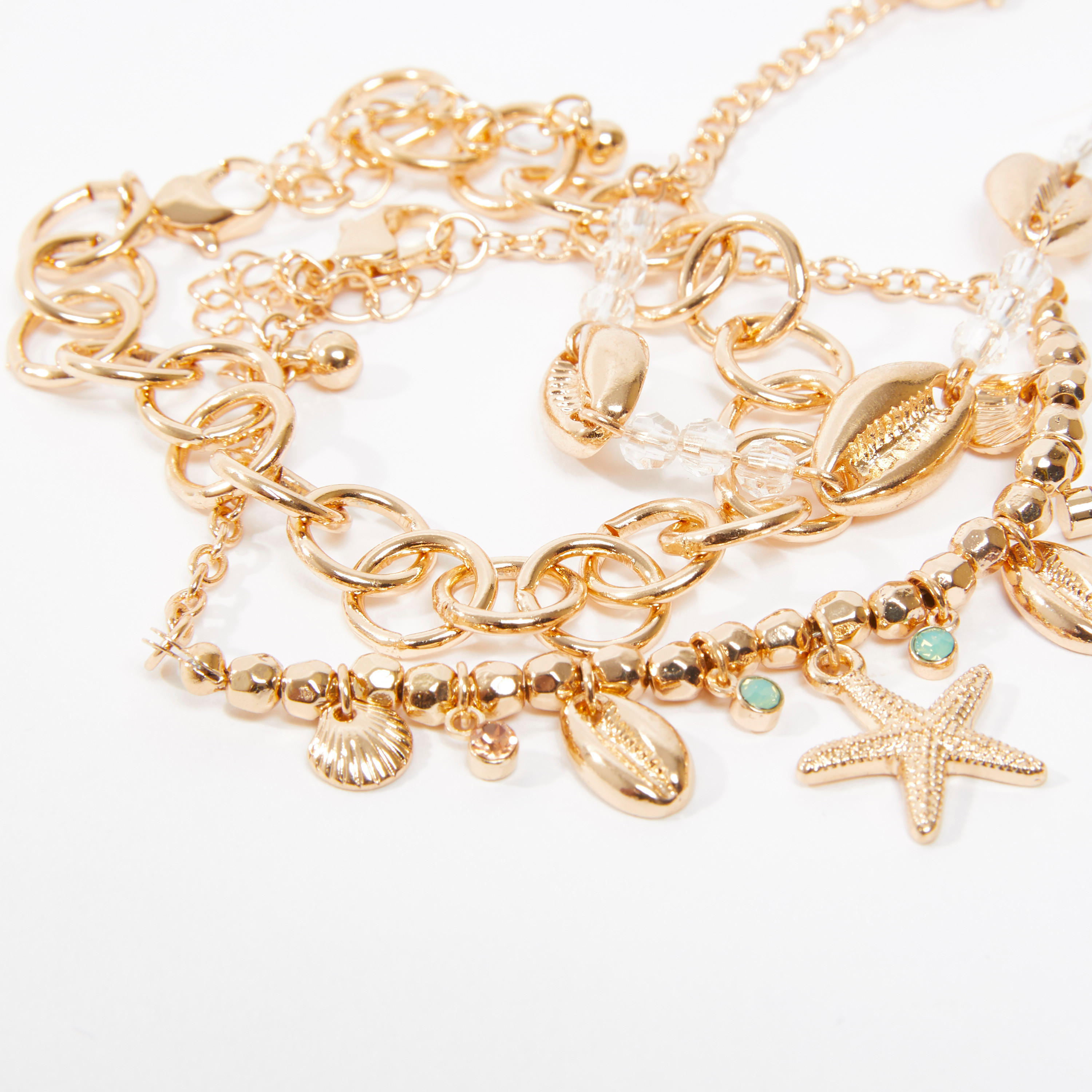 Set of 3 - Embellished Bracelet with Lobster Clasp-women-watchesandjewellery-jewellery-banglesandbracelets-image-3