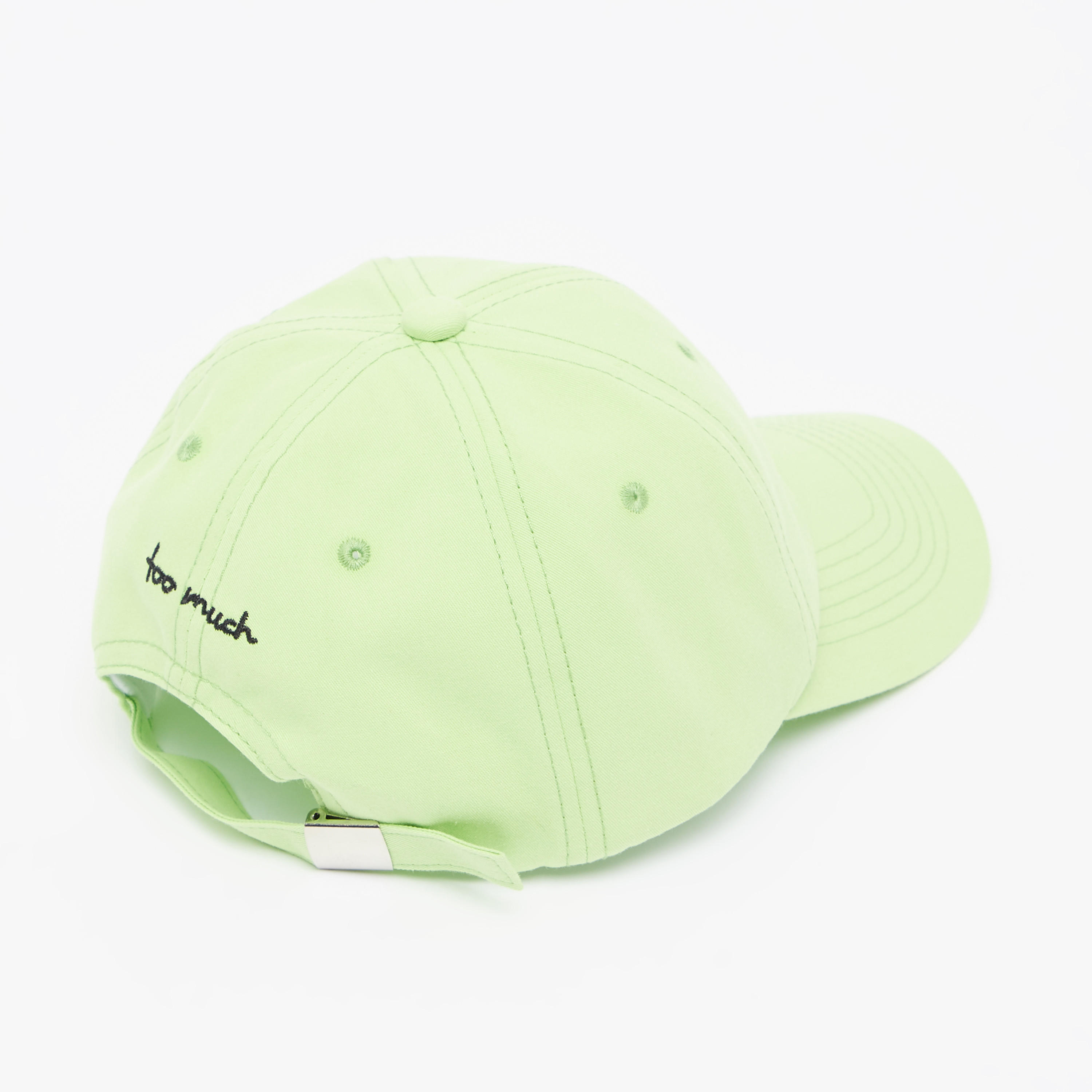 كاب بارز الملمس بإبزيم إغلاق-women-clothingaccessories-capsandhats-image-1