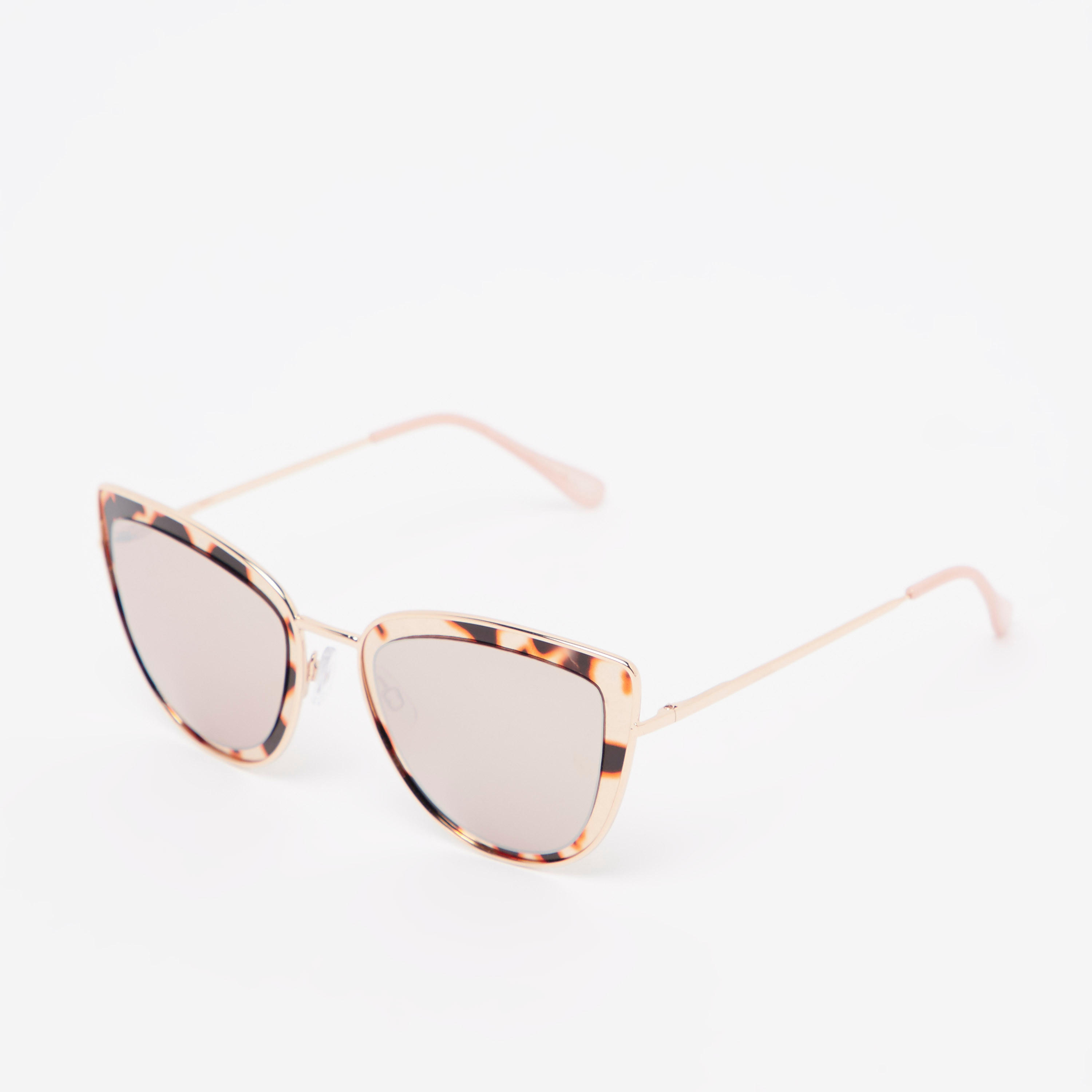 نظّارة شمسية عين قطة بإطار كامل وتزيينات-women-sunglasses-image-1