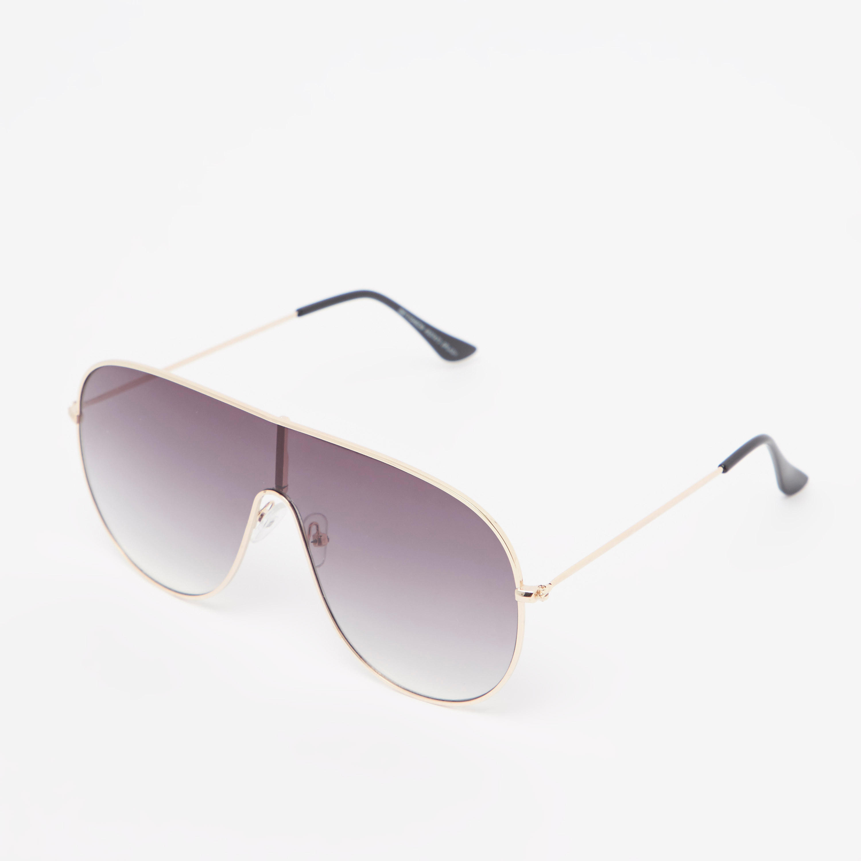 نظّارة شمسية عين قطّة بإطار كامل ووسادات أنف وحواف منحنية-women-sunglasses-image-1