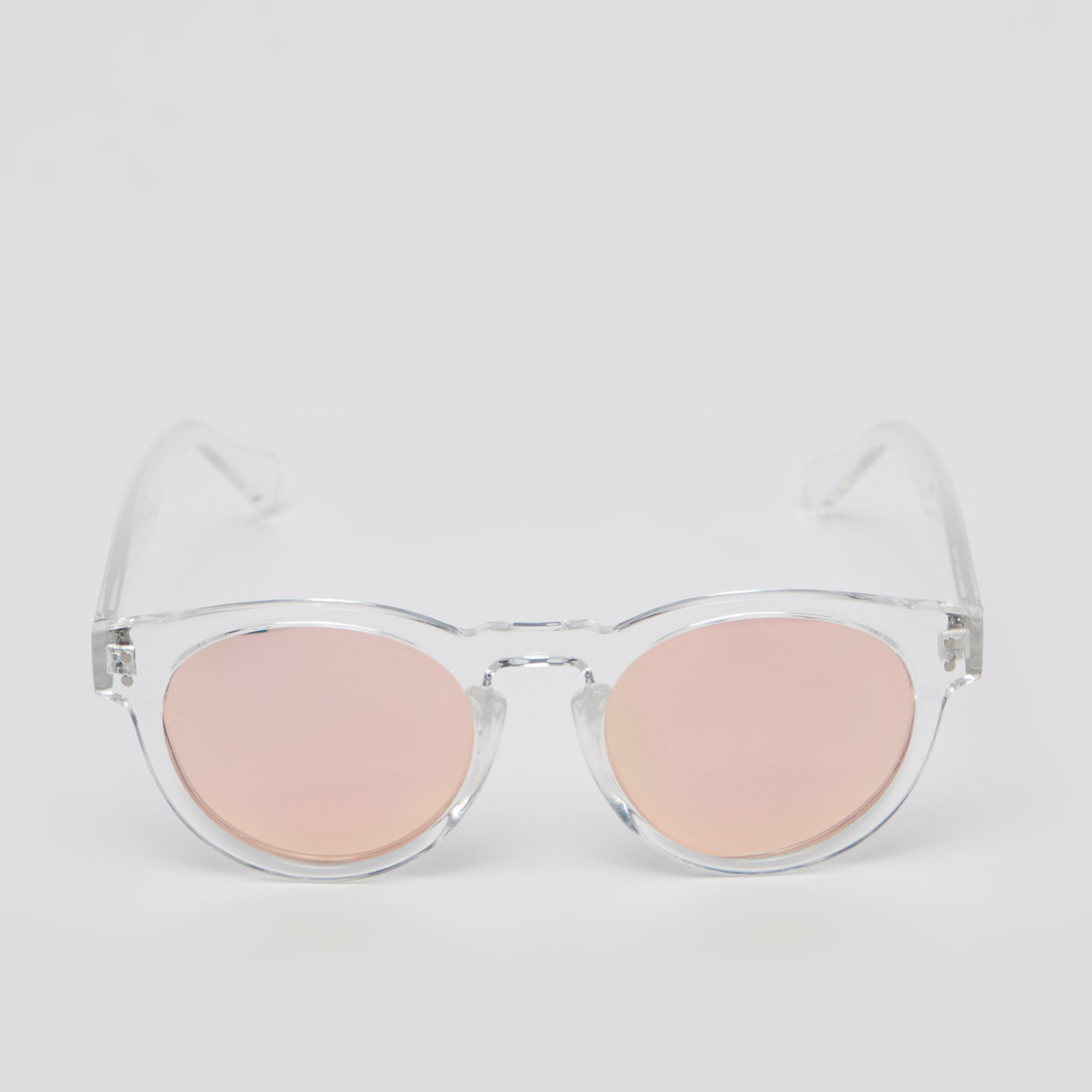 نظارة شمسية مستديرة كاملة حافة مع وسادات أنف - طقم من قطعتين-women-sunglasses-image-4