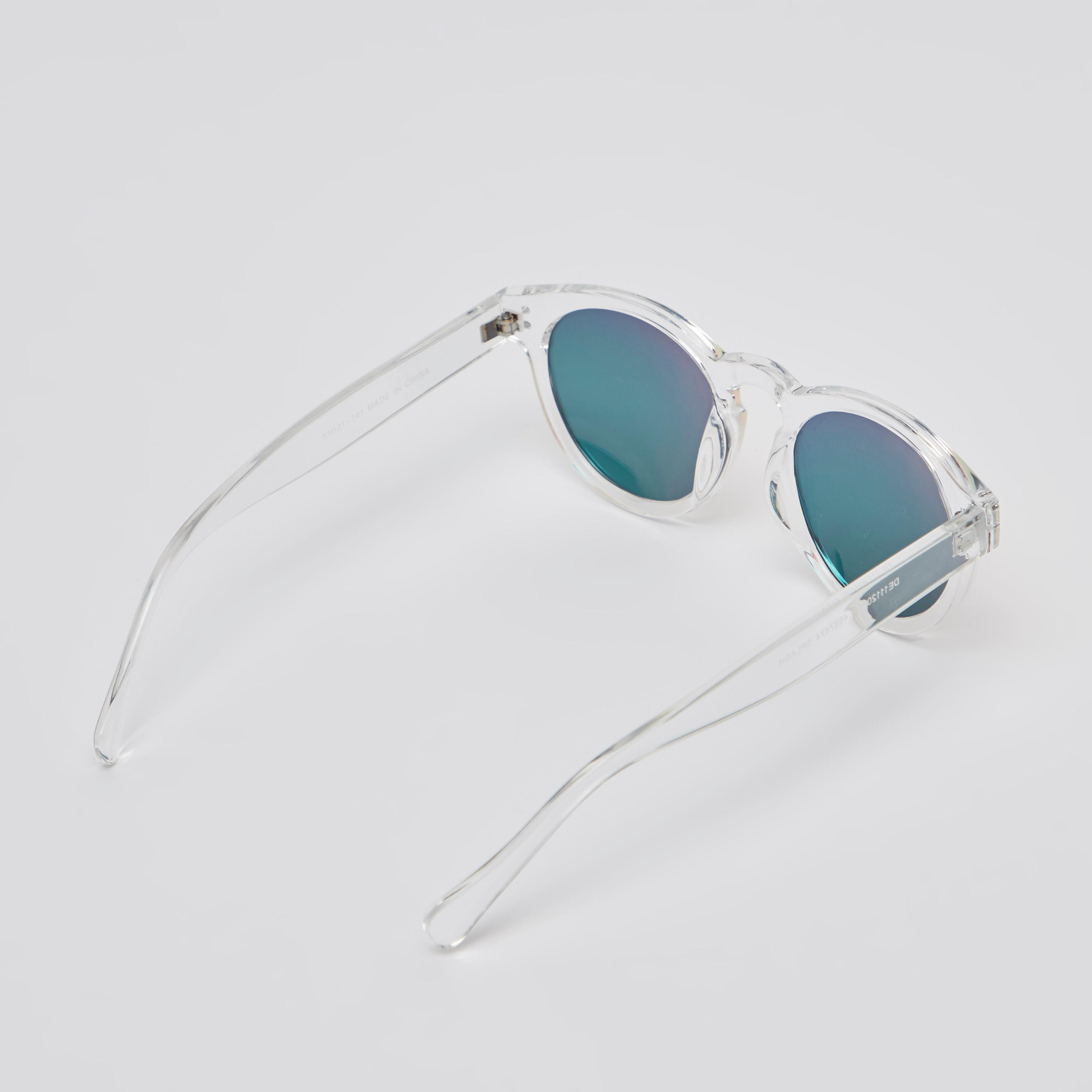 نظارة شمسية مستديرة كاملة حافة مع وسادات أنف - طقم من قطعتين-women-sunglasses-image-5