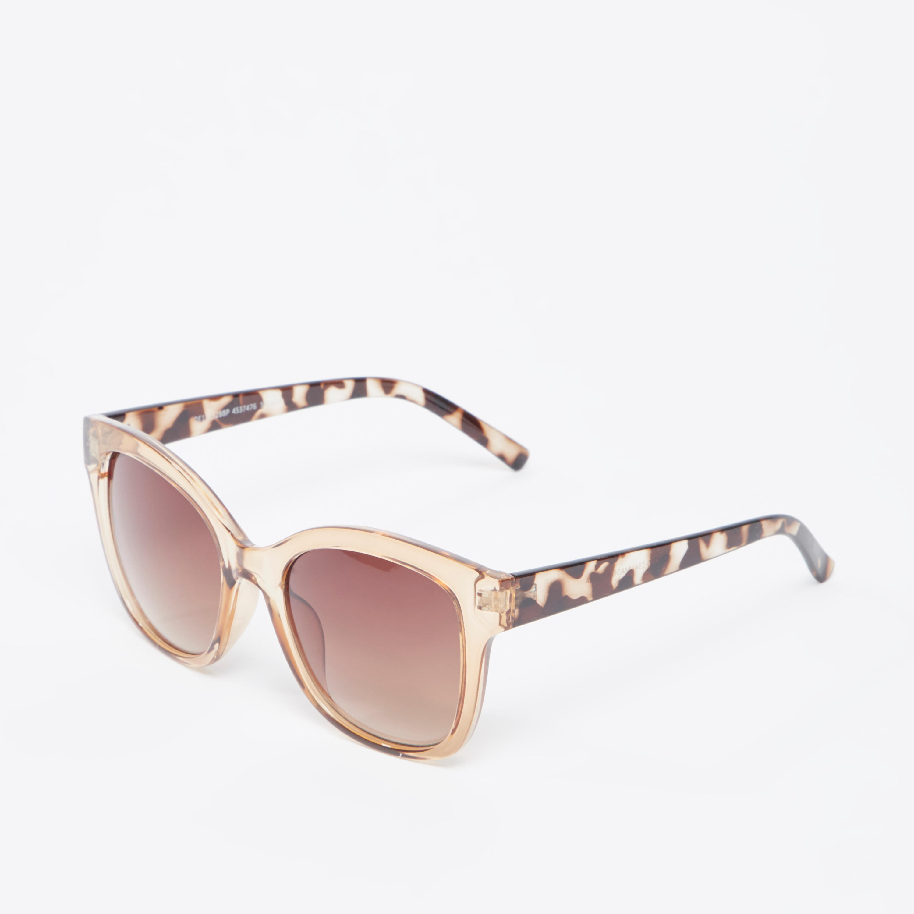 نظارة شمسية سادة واي فيرار بإطار كامل ووسادات أنف وبطبعات حيوانات-women-sunglasses-image-1
