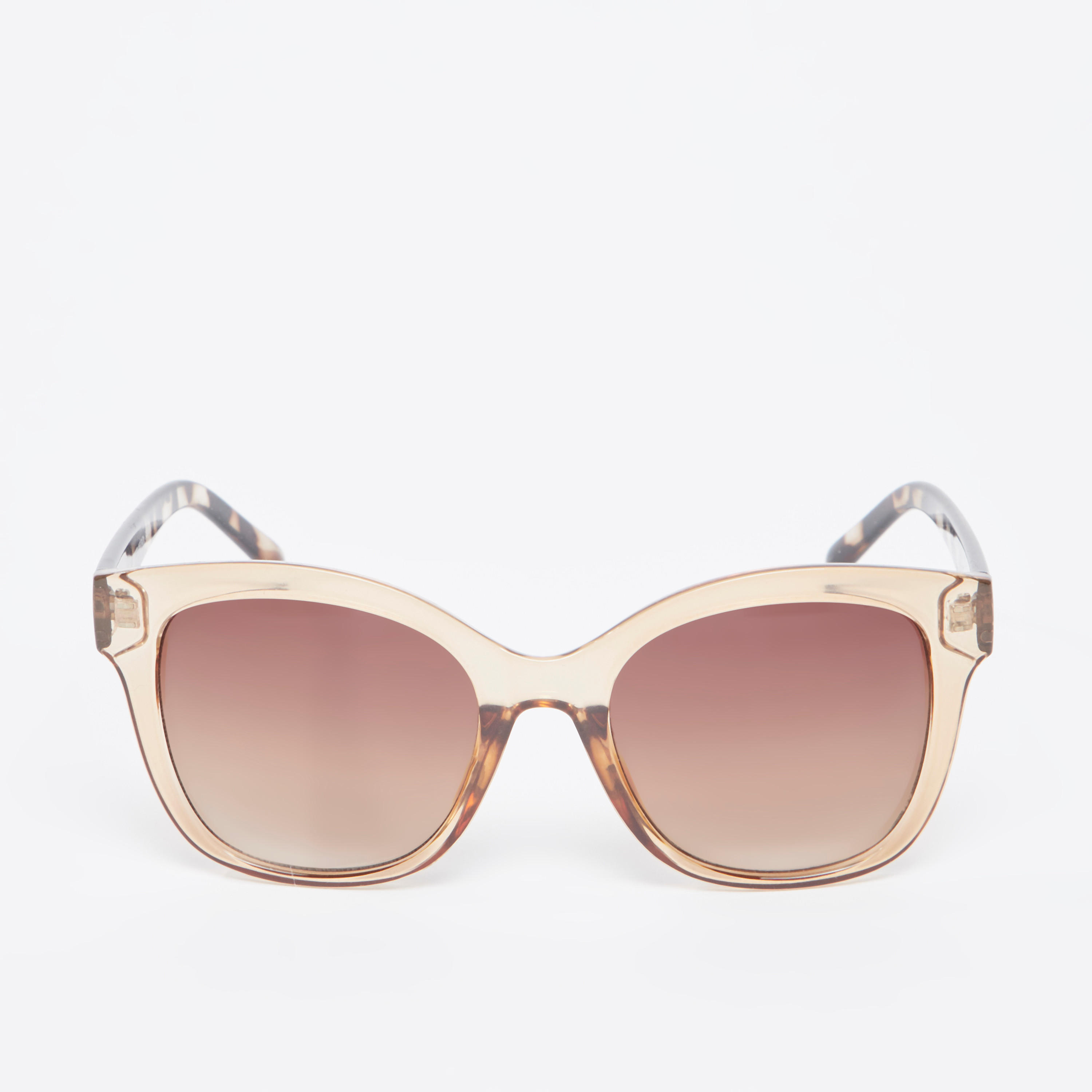 نظارة شمسية سادة واي فيرار بإطار كامل ووسادات أنف وبطبعات حيوانات-women-sunglasses-image-4