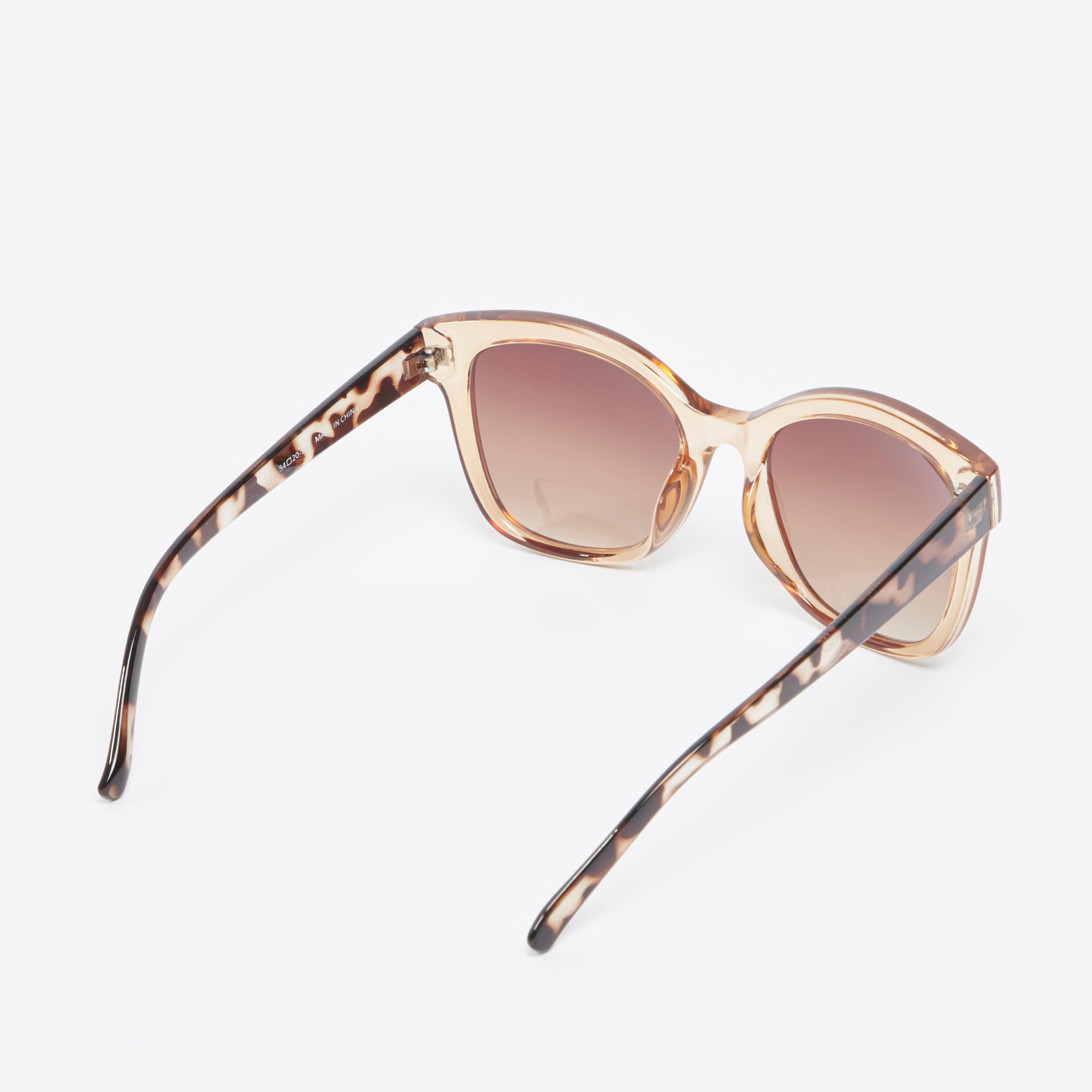 نظارة شمسية سادة واي فيرار بإطار كامل ووسادات أنف وبطبعات حيوانات-women-sunglasses-image-5
