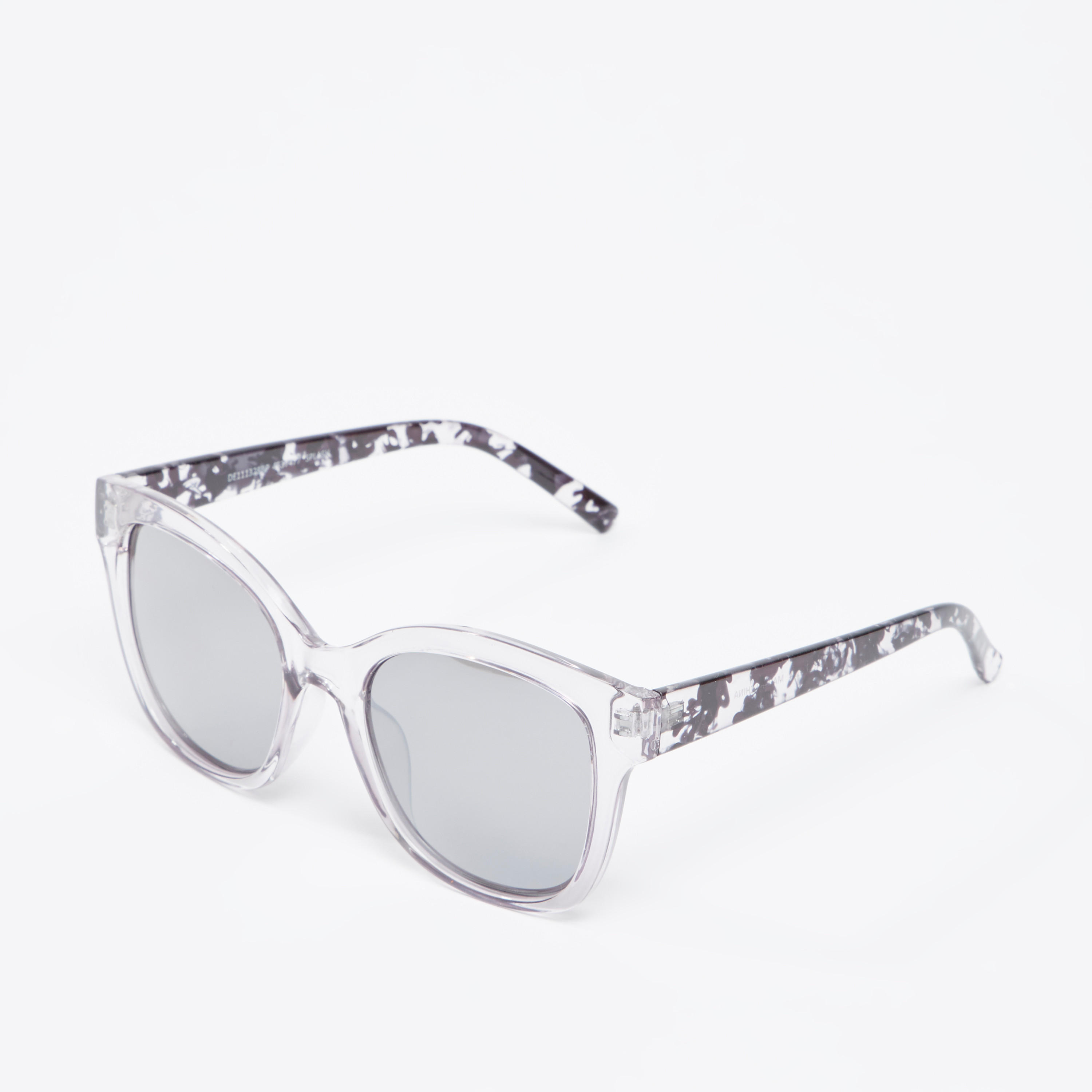 Full Rim Wayfarer Sunglasses with Printed Temples and Nose Pads-women-sunglasses-image-1