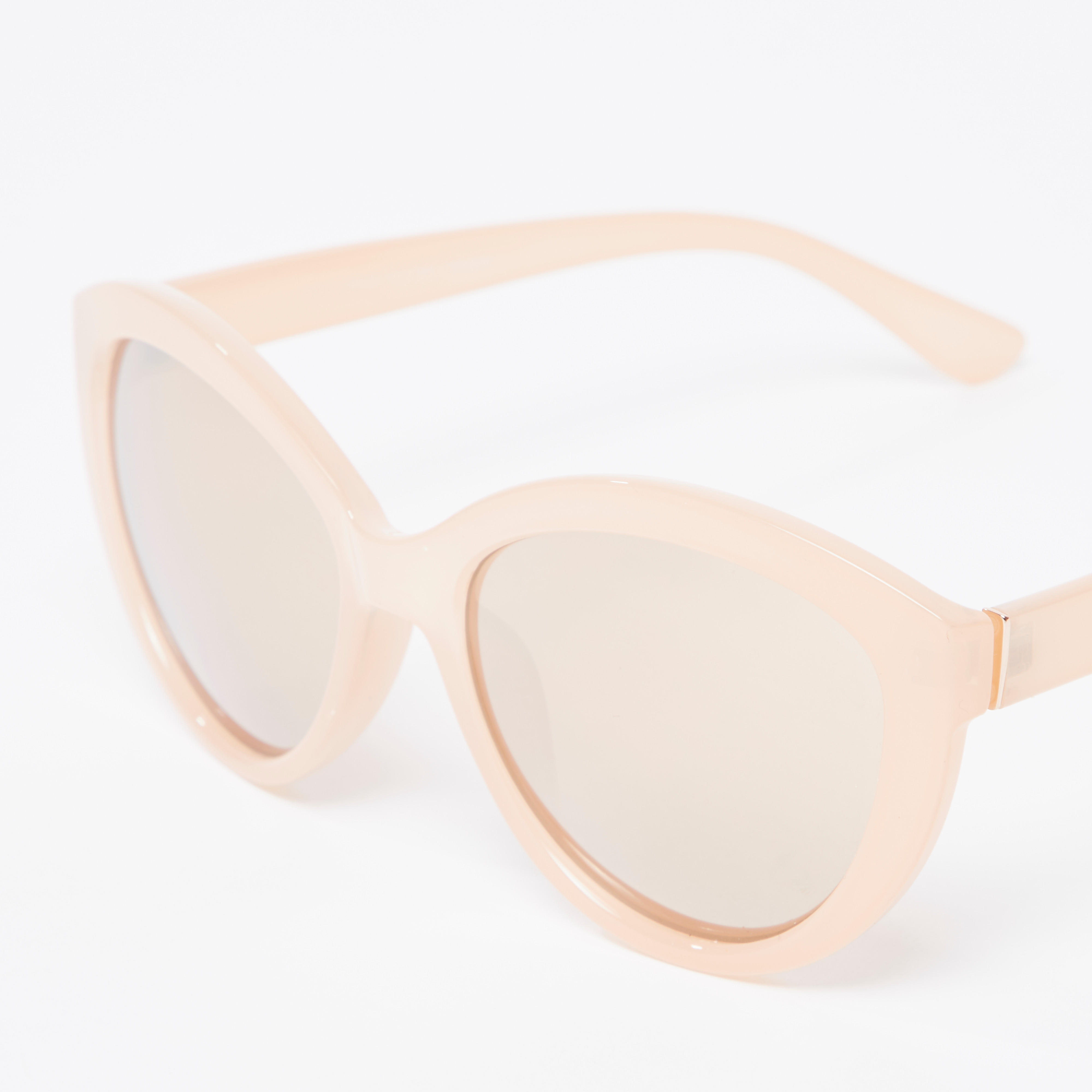 نظّارة شمسية مستديرة بإطار كامل ووسادات للأنف-women-sunglasses-image-3