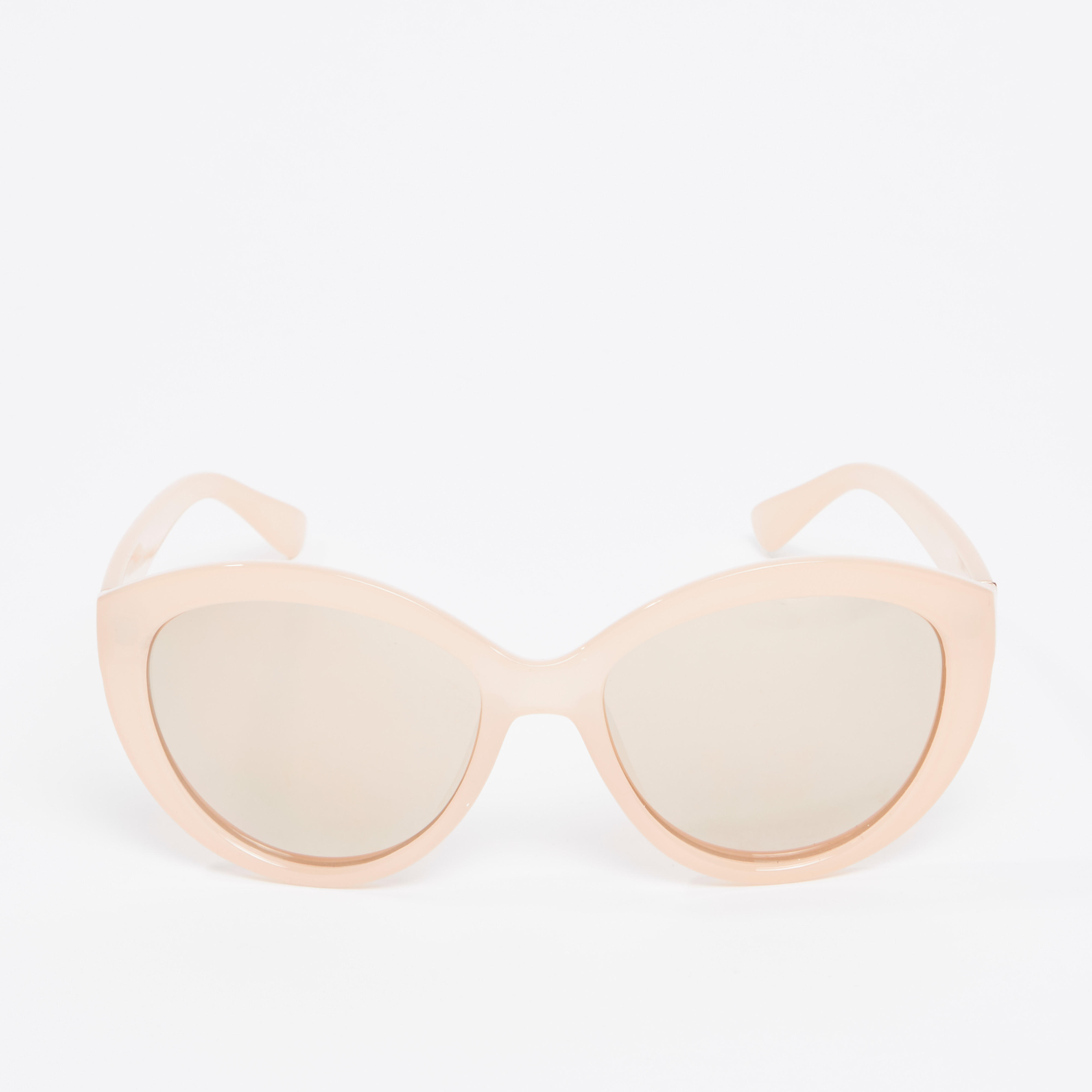 نظّارة شمسية مستديرة بإطار كامل ووسادات للأنف-women-sunglasses-image-4