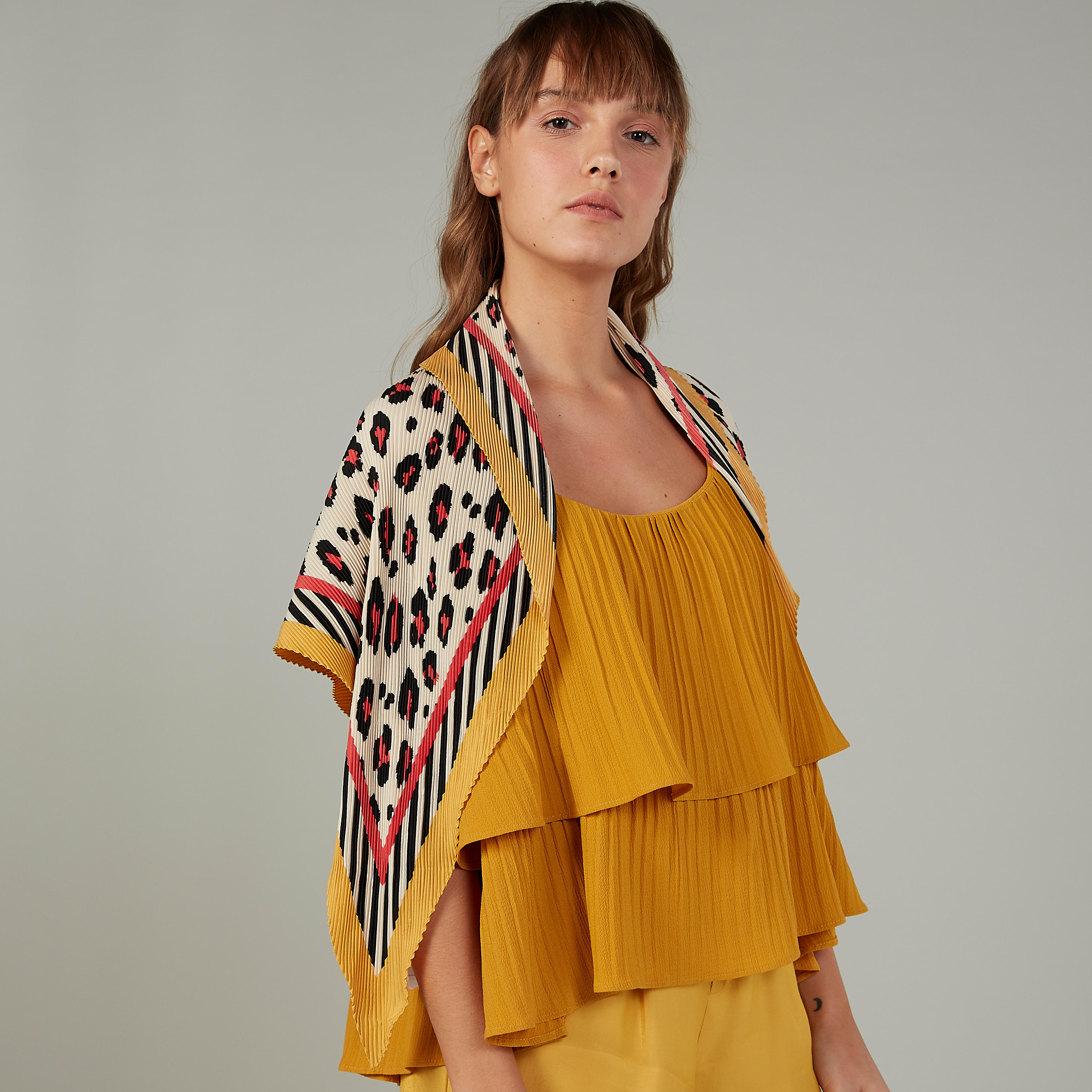 Printed Scarf with Pleats-women-clothingaccessories-scarves-image-2