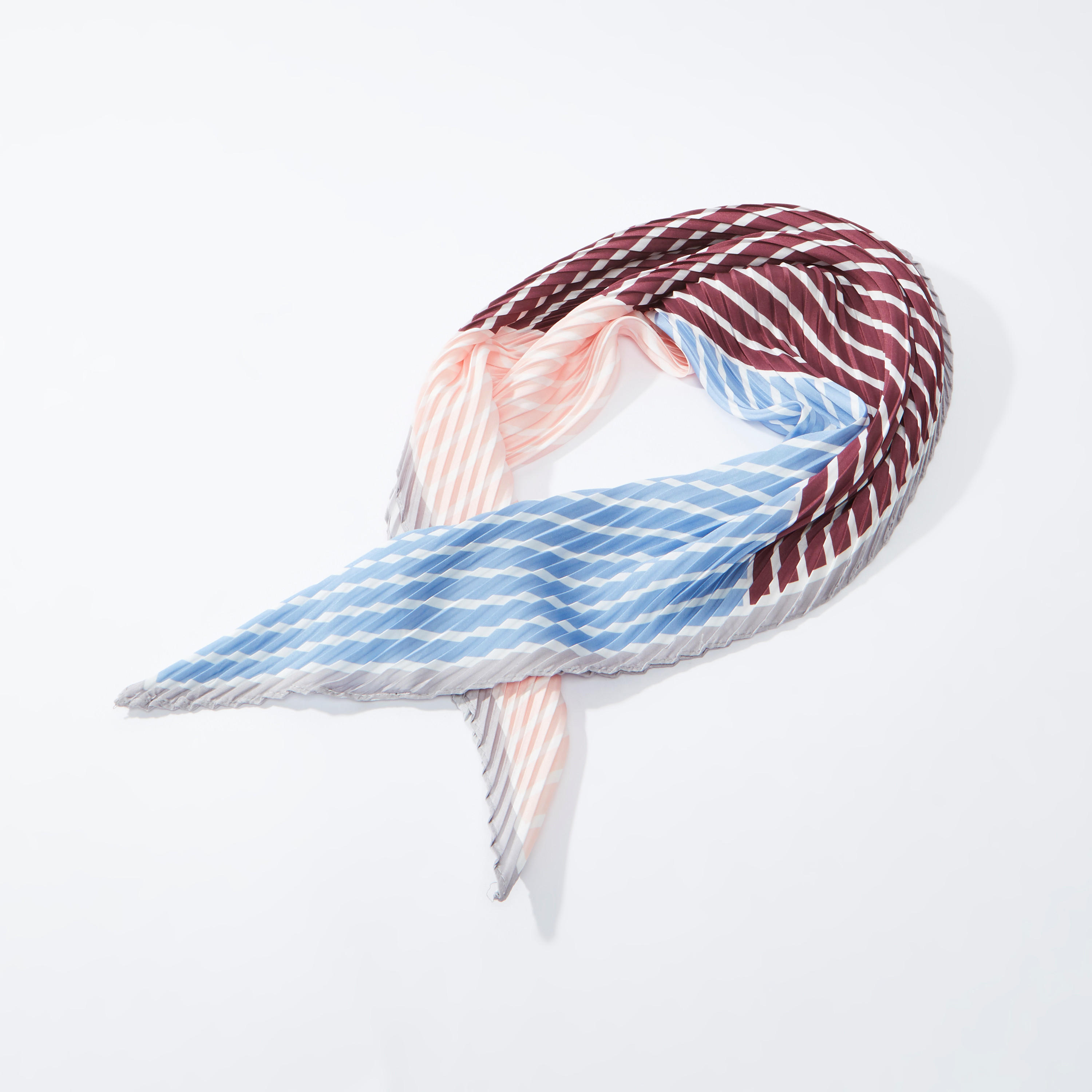 وشاح مخطط بتفاصيل ثنيات-women-clothingaccessories-scarves-image-1