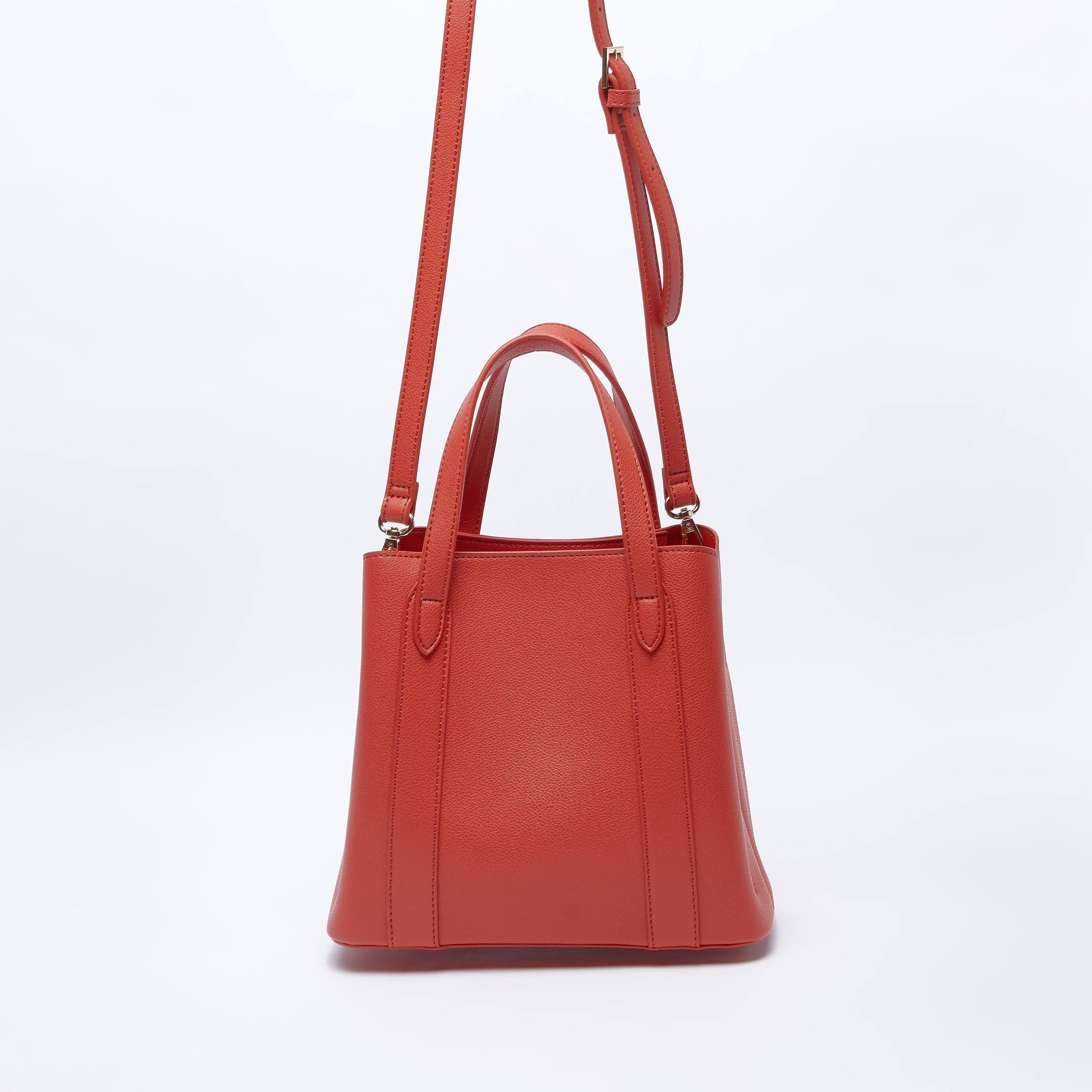 شنطة توتي بارزة الملمس بسحاب إغلاق ومقابض مزدوجة-women-bagsandwallets-handbags-image-3