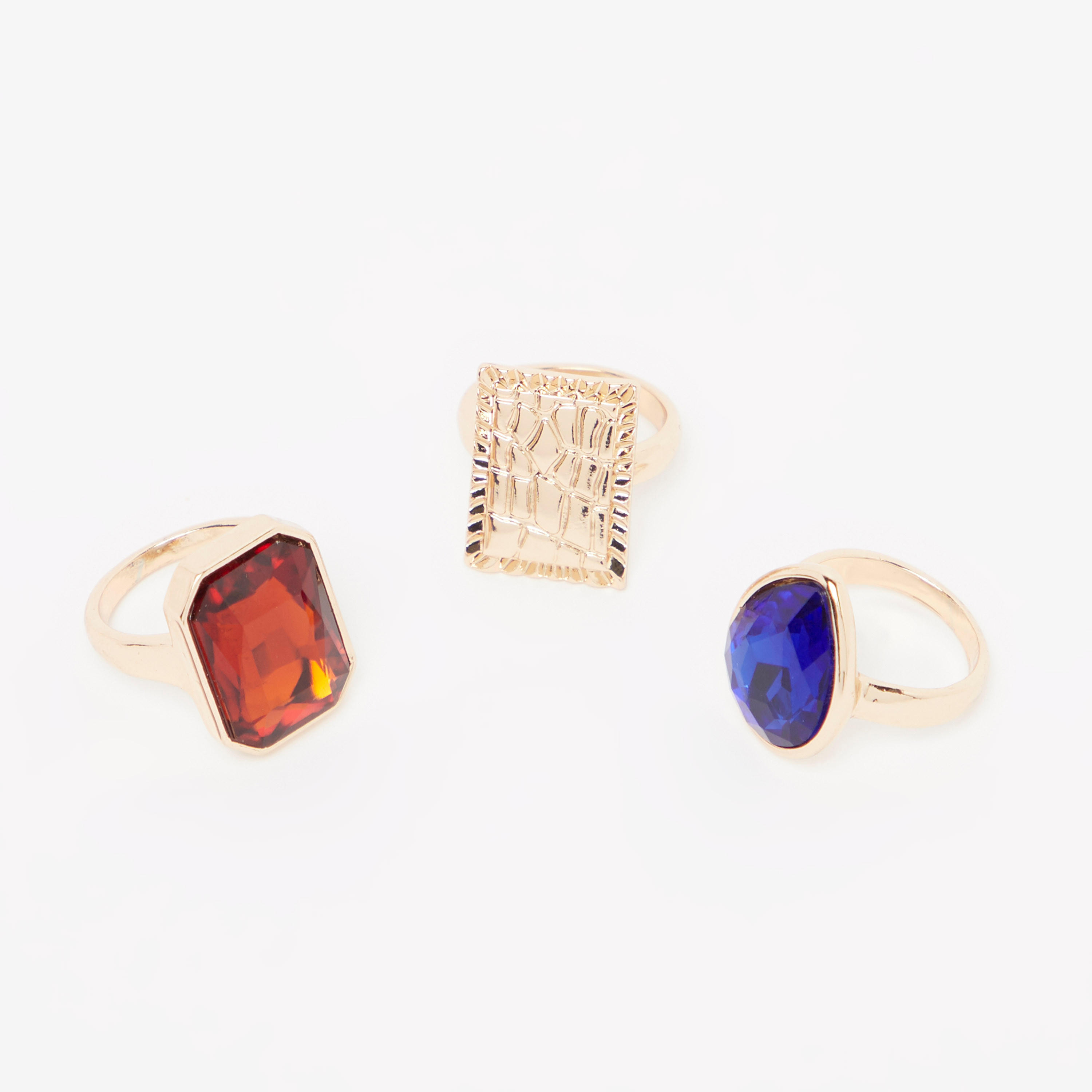 طقم خواتم متنوّعة - من 3 قطع-women-watchesandjewellery-jewellery-rings-image-1