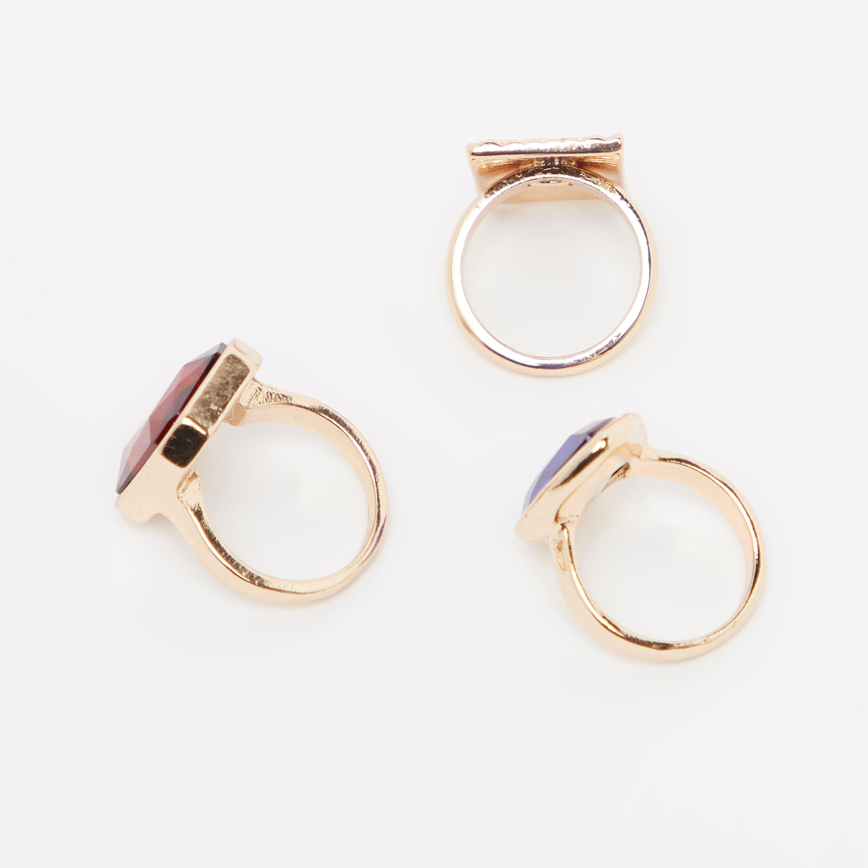 طقم خواتم متنوّعة - من 3 قطع-women-watchesandjewellery-jewellery-rings-image-3