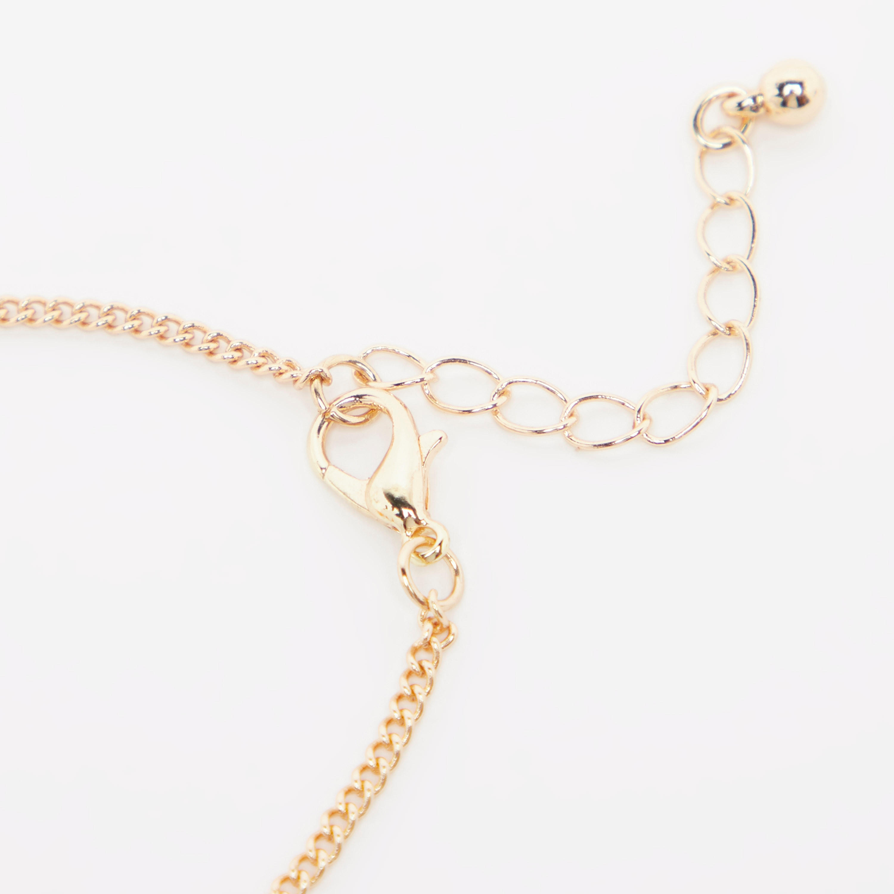 اساور ميتاليك بمشبك إغلاق - طقم من 4 قطع-women-watchesandjewellery-jewellery-banglesandbracelets-image-4