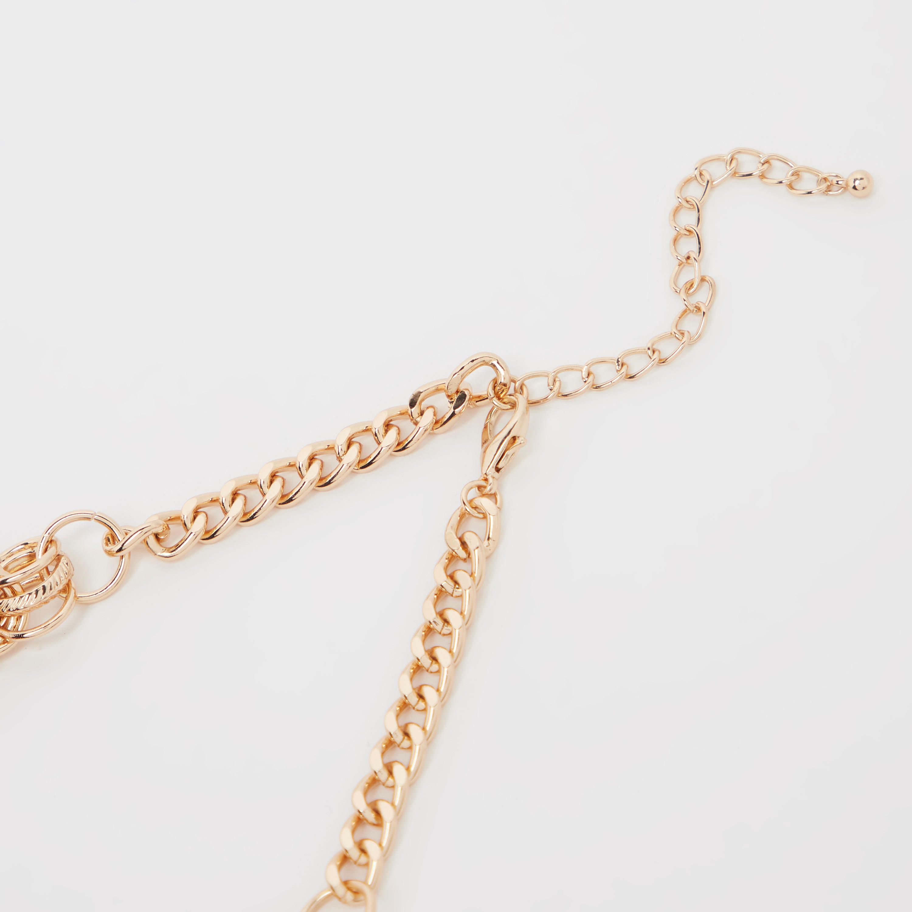 عقد ميتاليك بمشبك إغلاق-women-watchesandjewellery-jewellery-necklacesandpendants-image-3