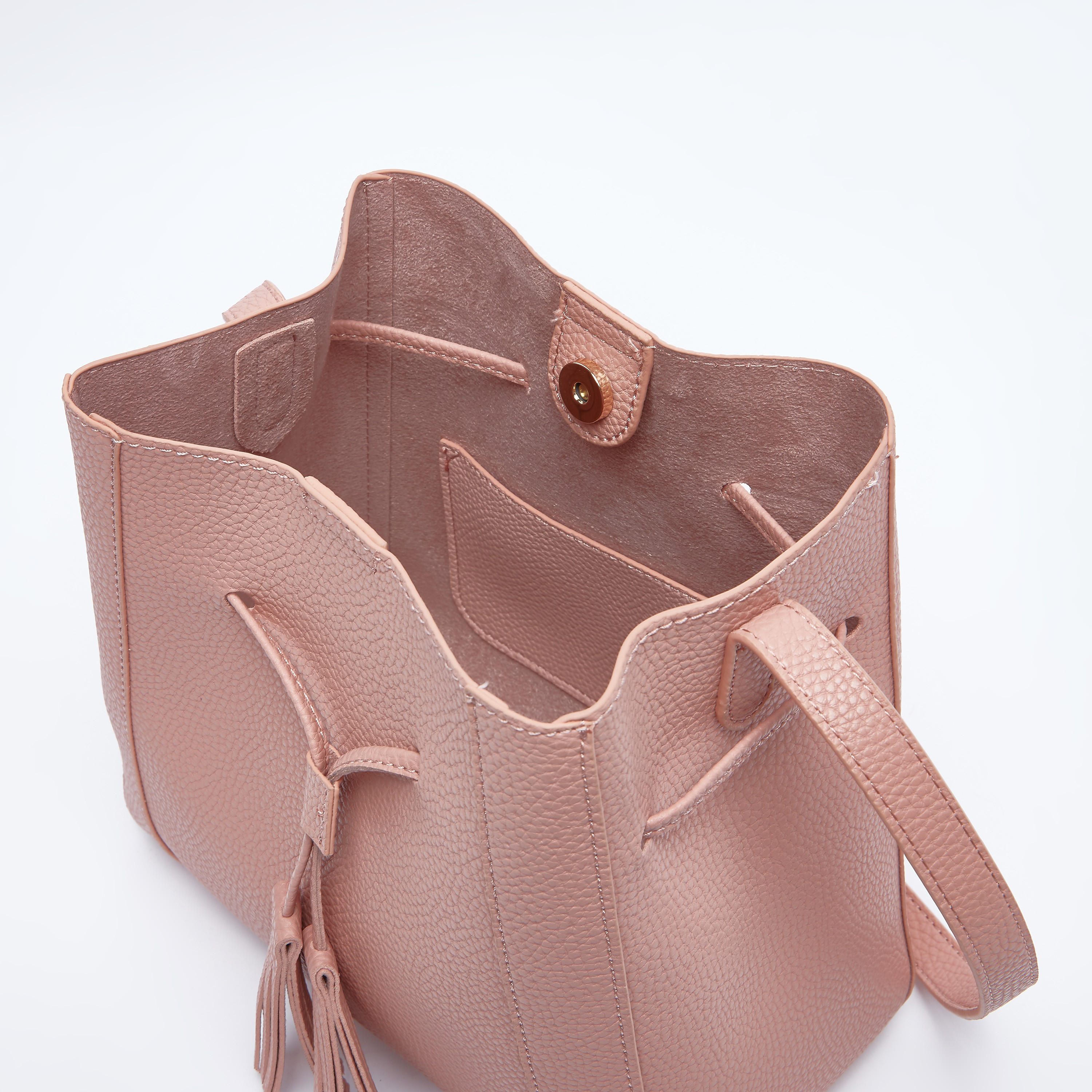 حقيبة يد بارزة الملمس برباط إغلاق-women-bagsandwallets-handbags-image-1