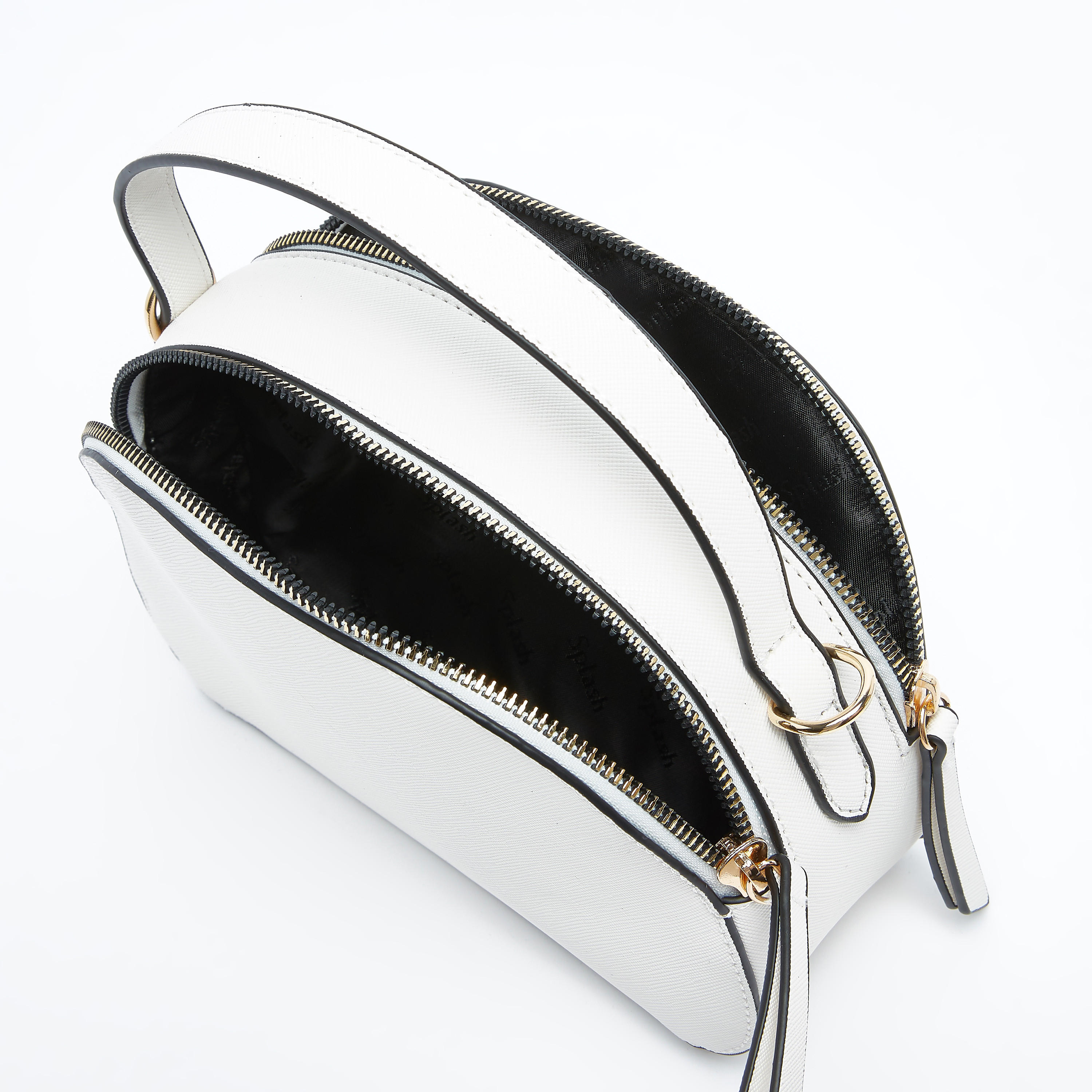 شنطة كروس بودي بارزة الملمس بسحاب إغلاق وحمالة قابلة للفصل-women-bagsandwallets-handbags-image-4