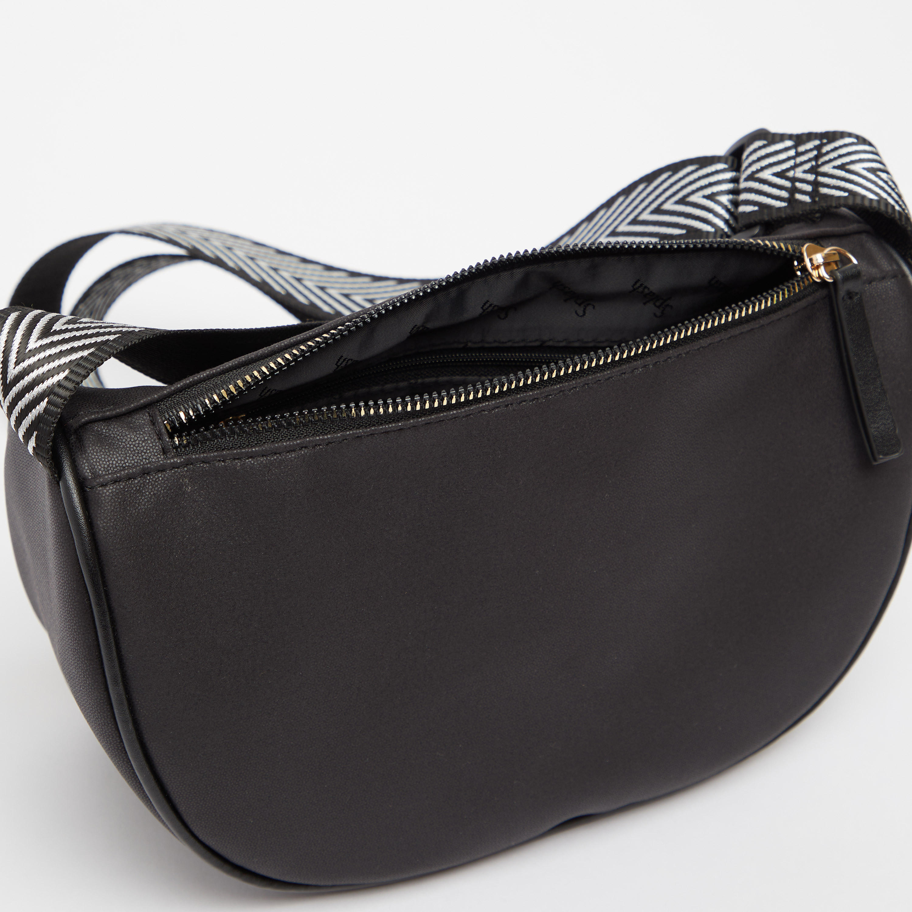 شنطة كروس بودي بارزة الملمس بسحاب إغلاق وحمّالة قابلة للتعديل-women-bagsandwallets-handbags-image-1